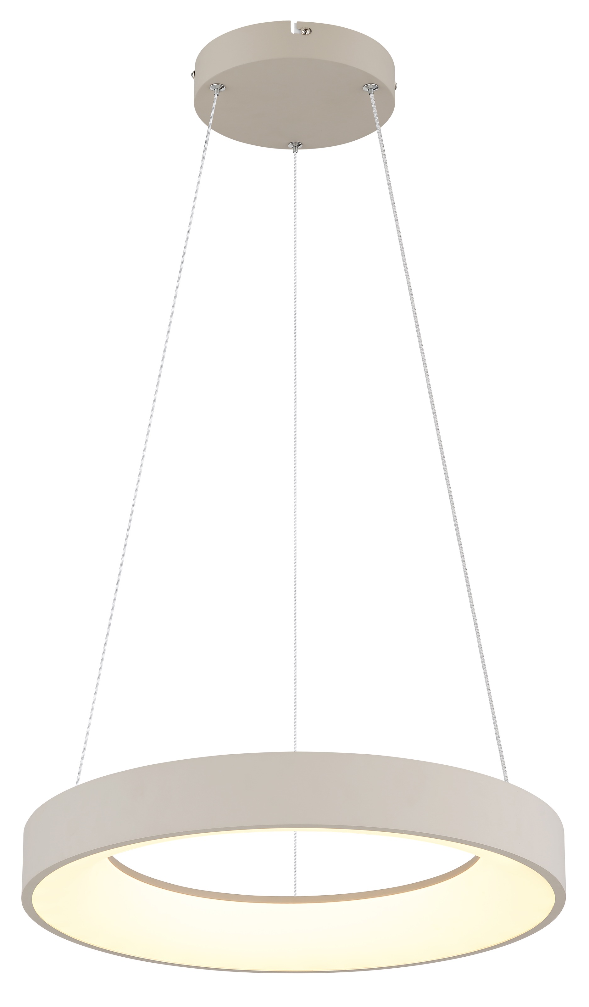 GLOBO LIGHTING Hängeleuchte »GALLEGOS« LED-Modul 1 Stk. LED Hängeleuchte für Esszimmer sandfarben