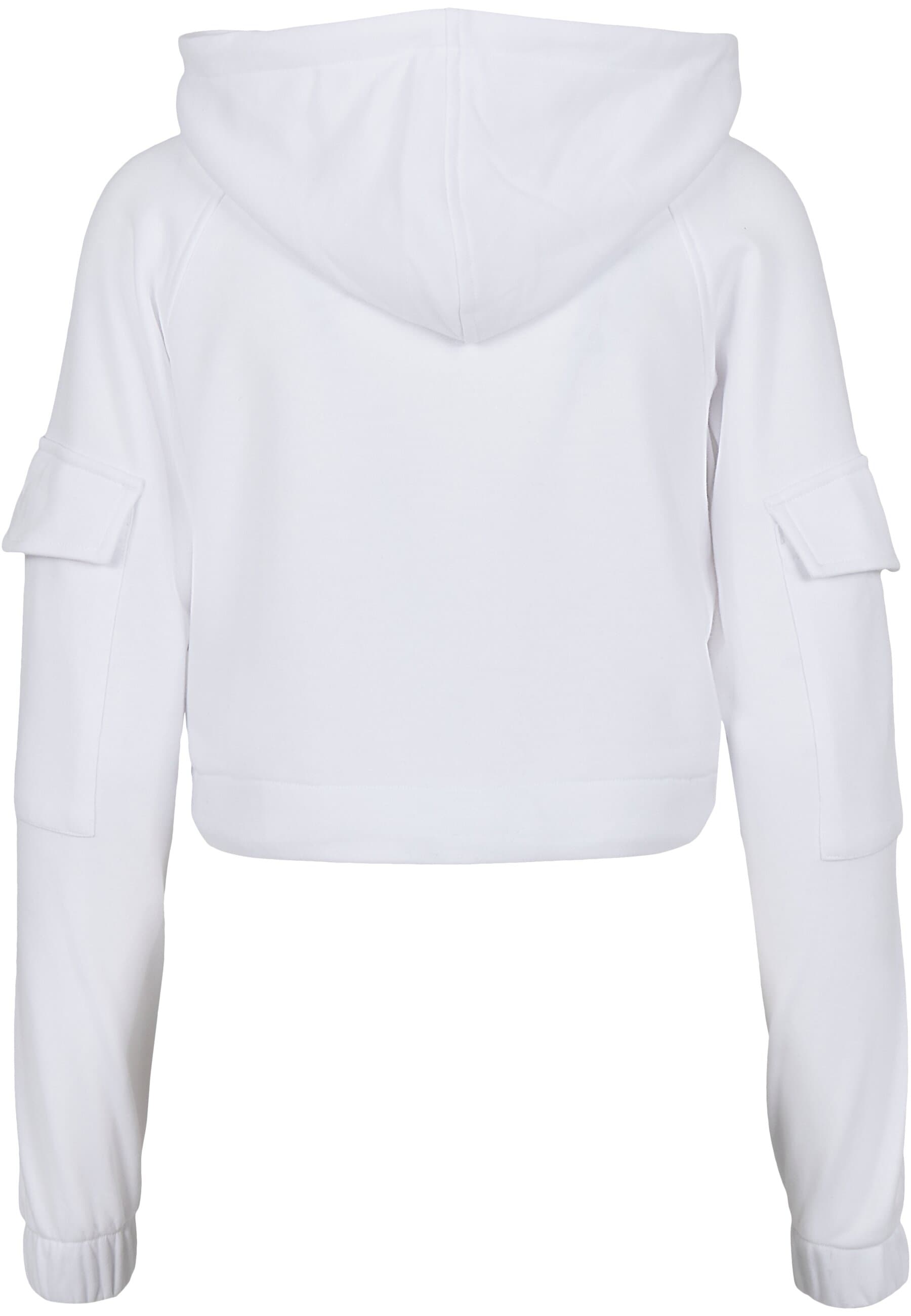 URBAN CLASSICS Kapuzenpullover »Urban Classics Damen Ladies Short Worker Hoody«