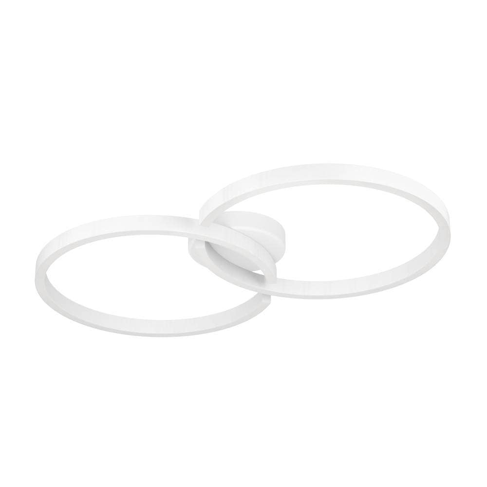 EGLO Deckenleuchte »AMANDOLO« LED-Modul 1 Stk. RGB | warmweiß - kaltweiß dimmbare Deckenlampe, Fernbedienung, Metall, RGB Backlight