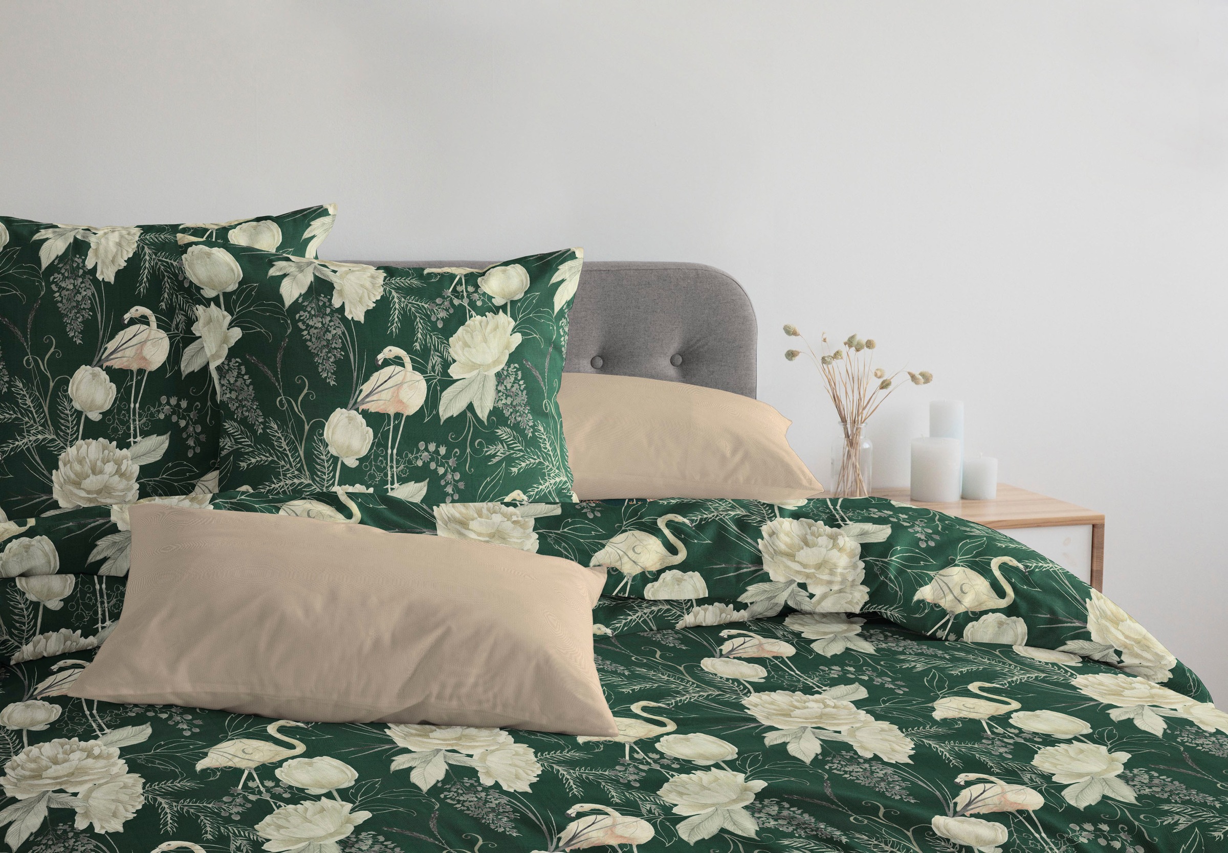 Adam Bettwäsche "Eden" 2 Stk. aus 100 % Bio-Baumwolle, 2 teilig - Bettwäsch günstig online kaufen