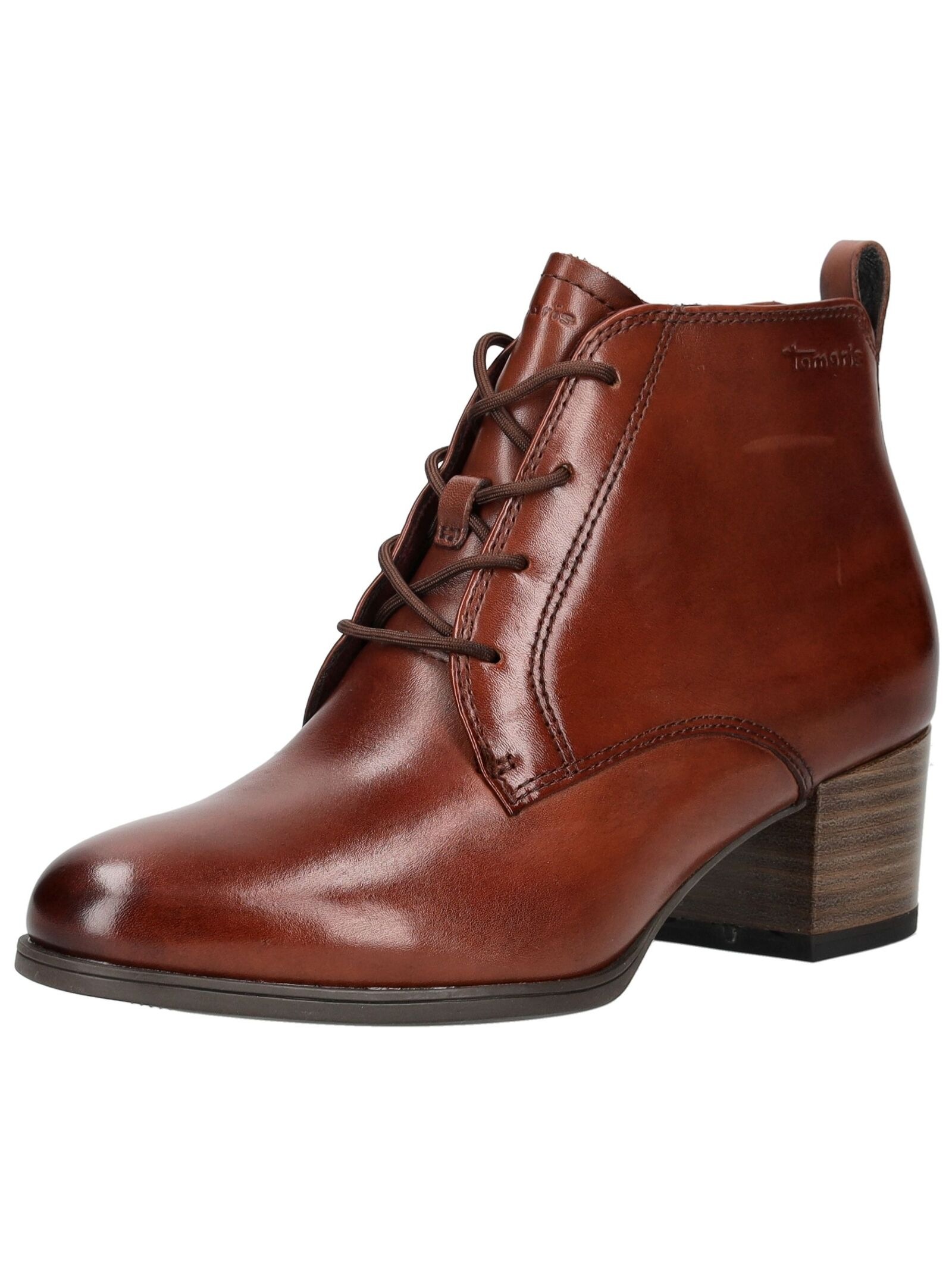 Tamaris Schnürstiefelette "Tamaris Stiefelette Leder" günstig online kaufen