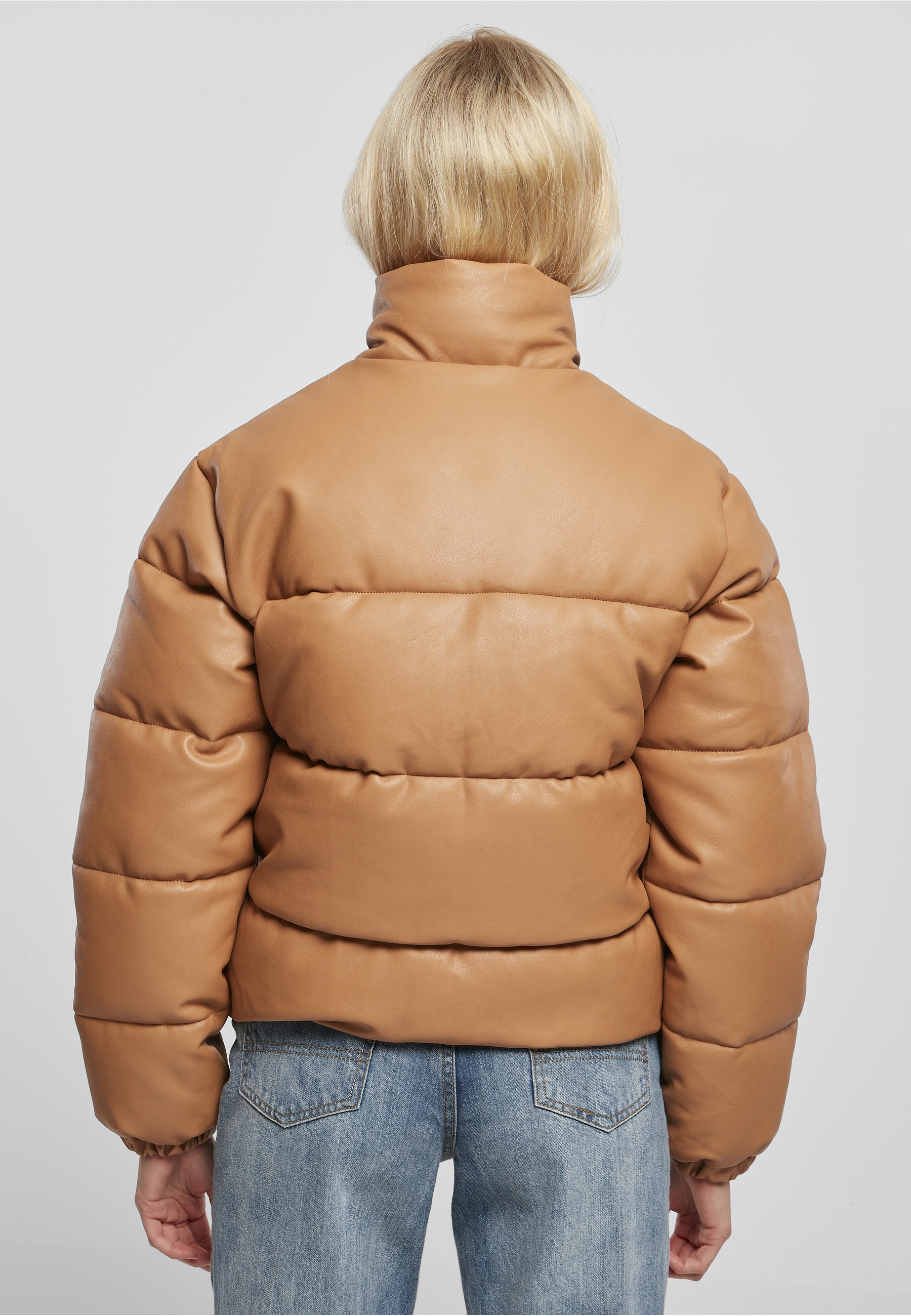 Karl Kani Allwetterjacke »Karl Kani Damen KW224-049-1KK Retro Puffer PU Jacket« 1 Stk. tlg. ohne Kapuze
