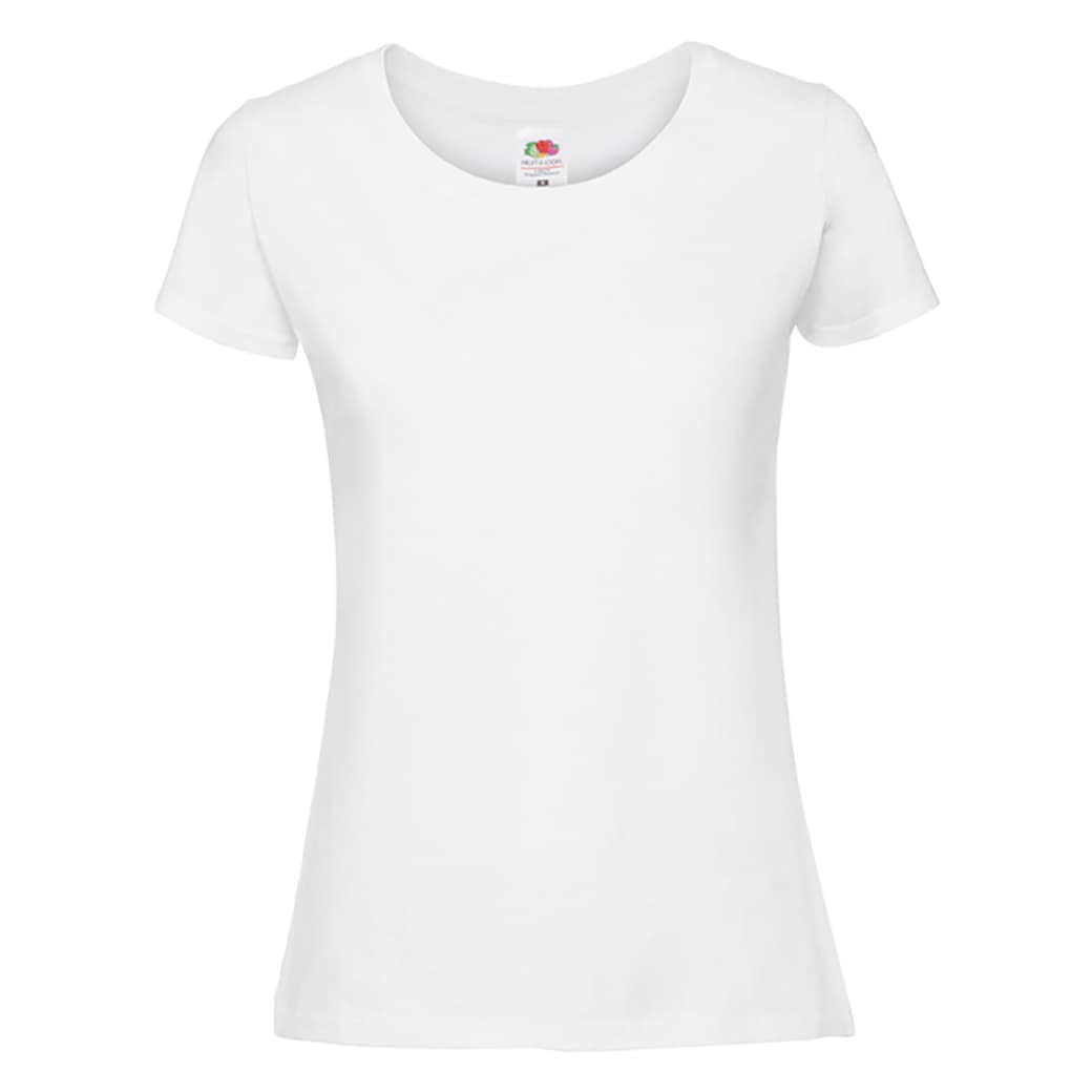 Fruit of the Loom Rundhalsshirt »Lady Fit Premium«, (Packung, 2 tlg., 2er-Pack)