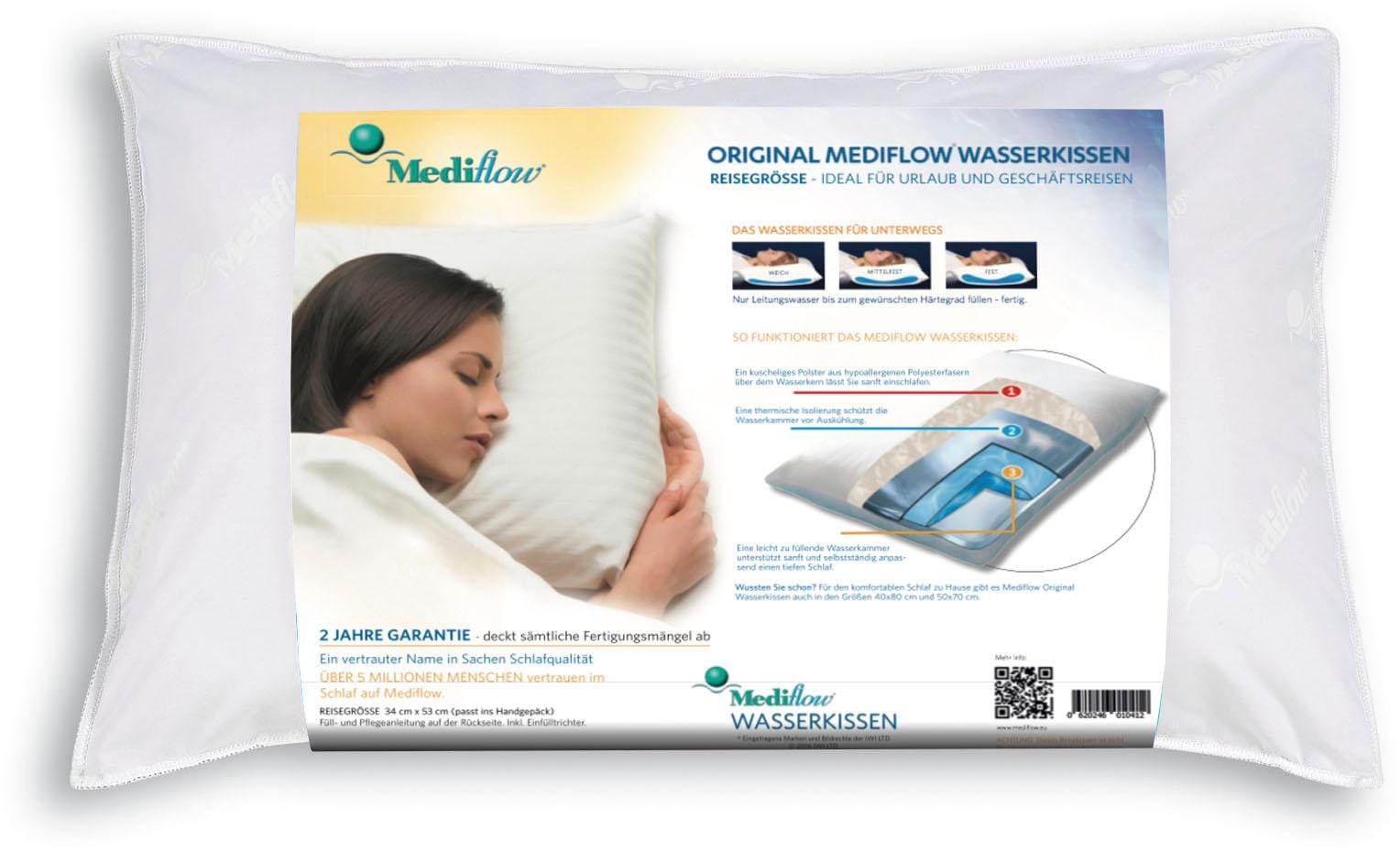 Mediflow Wasserkissen "Mediflow Original Reisewasserkissen 1041" günstig online kaufen