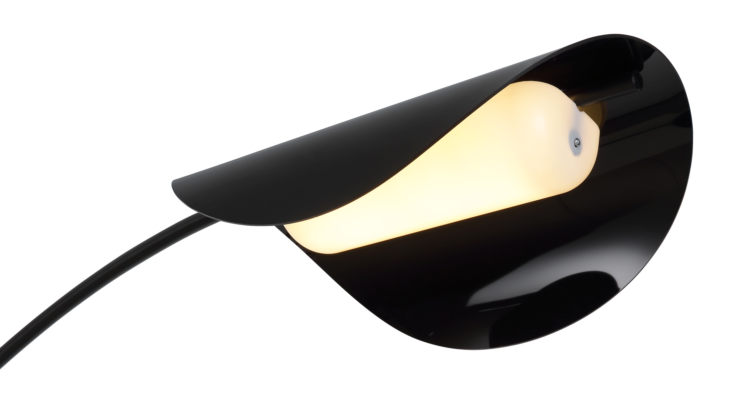 GLOBO LIGHTING Stehlampe »ROBLES« LED-Modul 1 Stk. Warmweiß LED Stehleuchte für Wohnzimmer dimmbar schwarz
