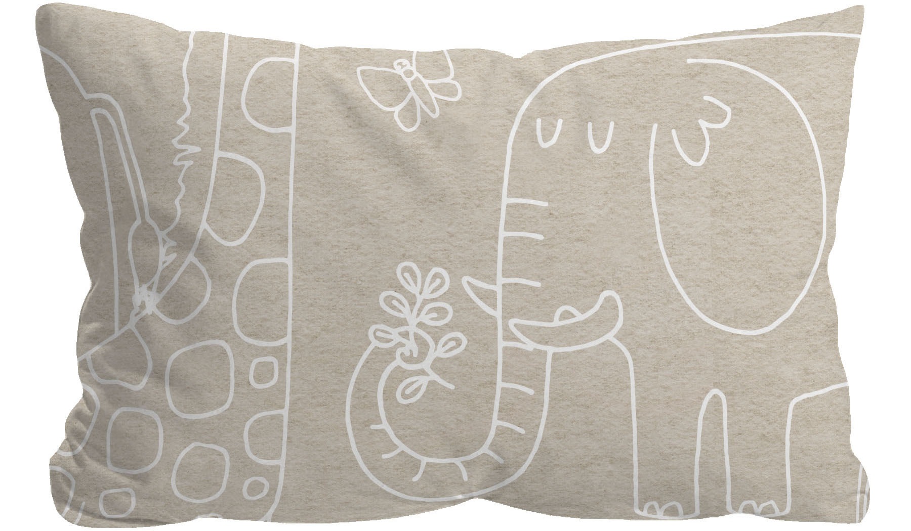 Biberna Kinderbettwäsche »0840520«, kuschelig warm, samtweich, Melange, 100% Baumwolle, made in Germany