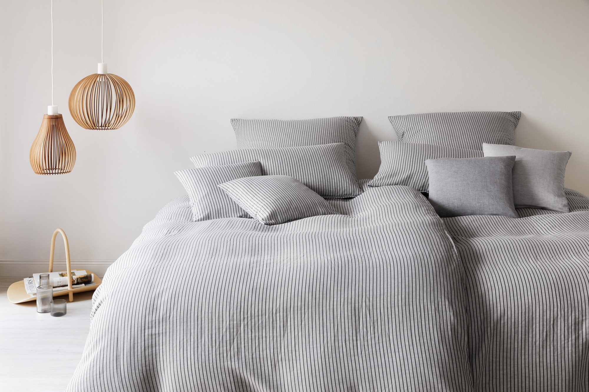 Elegante Bettwäsche "Cozy" 2 Stk. tlg. angenehmes Hautgefühl günstig online kaufen