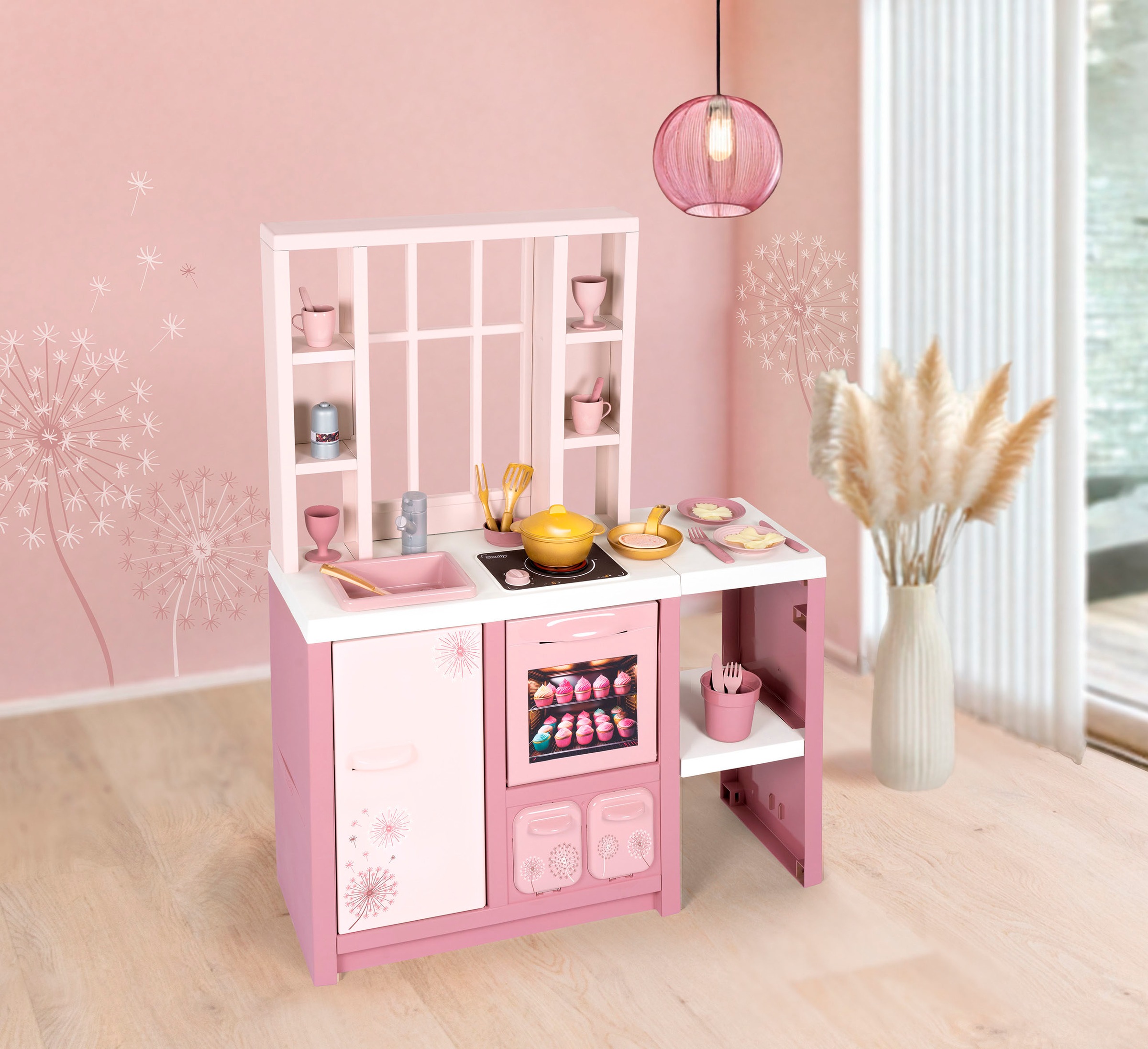 Smoby Spielküche »Loft Fleur«, mit Sound; Made in Europe