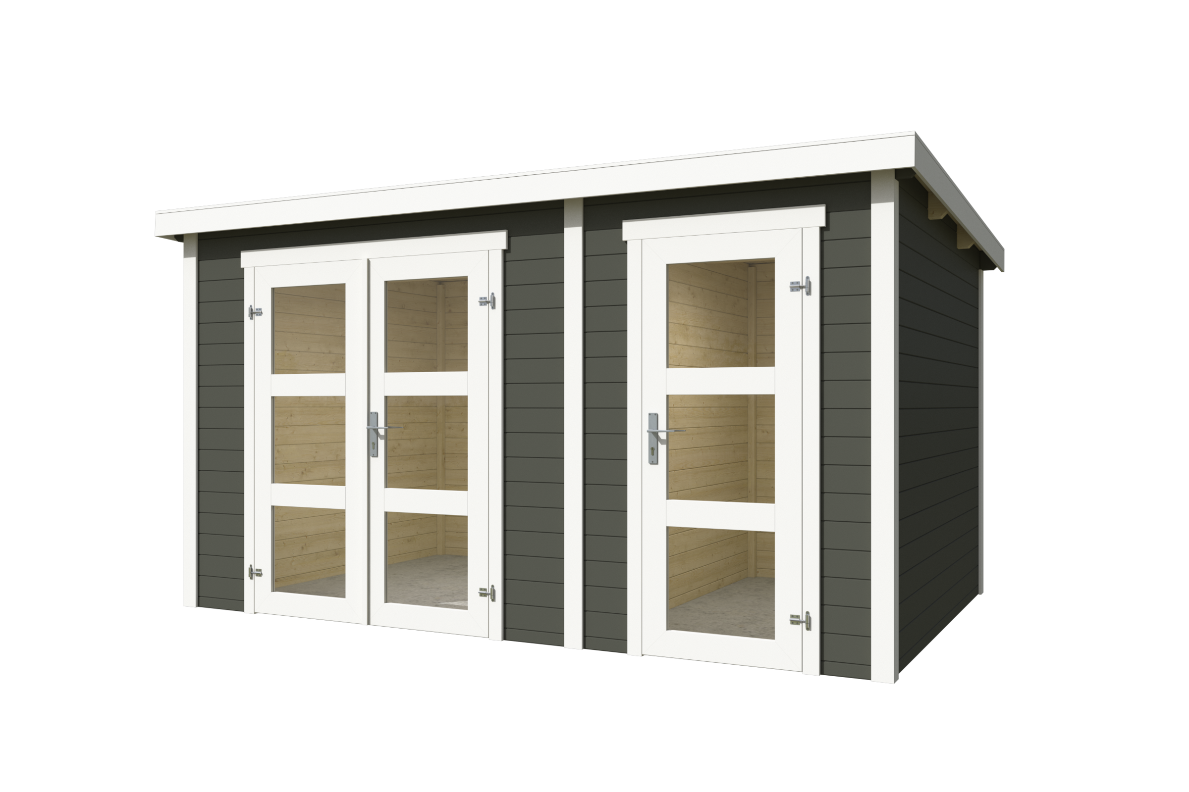 Nordic Holz Gartenhaus "Zambezi XL", mit Milchglasverglasung günstig online kaufen
