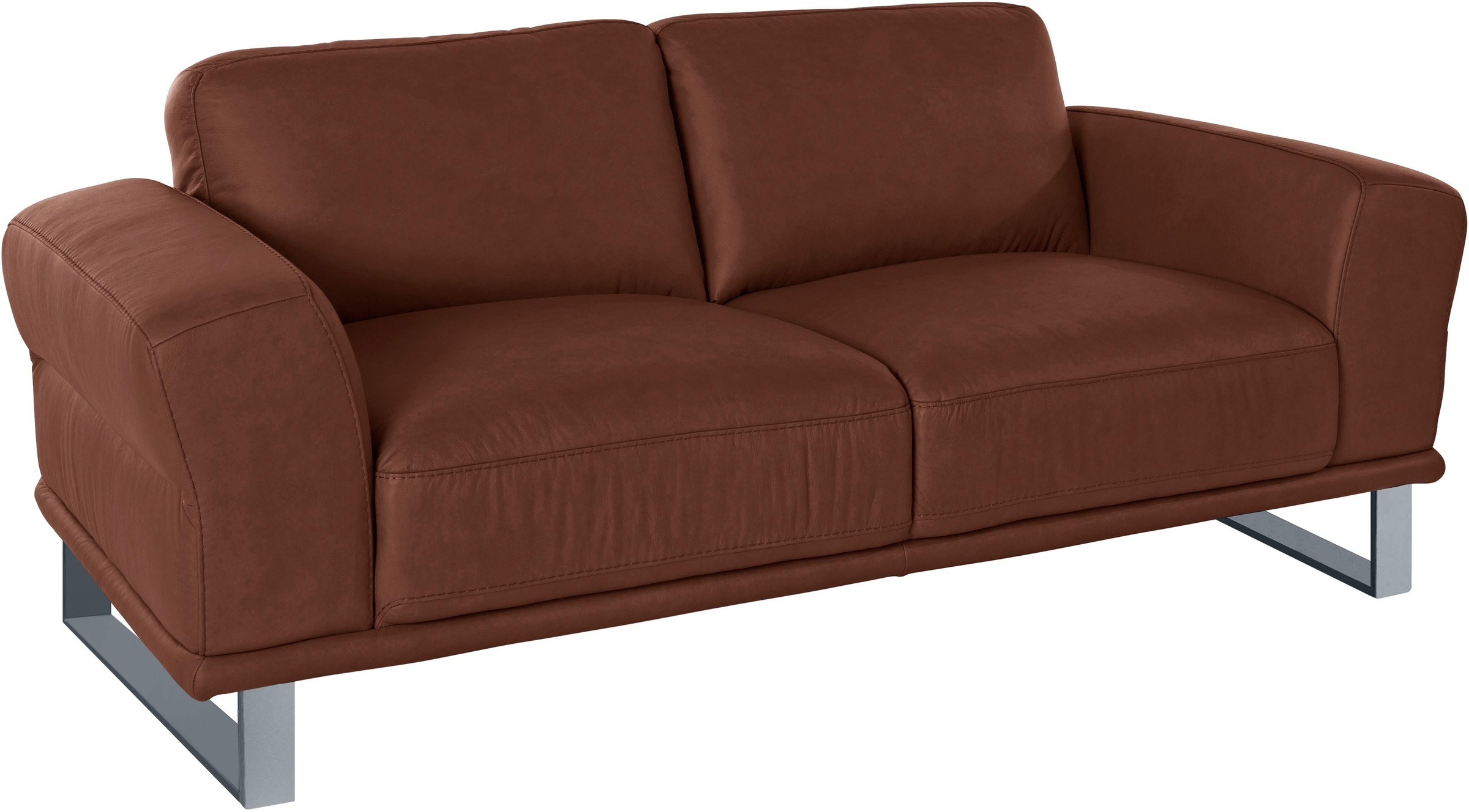 W.SCHILLIG 2-Sitzer »montanaa«, mit Metallkufen in Silber matt, Breite 192 cm