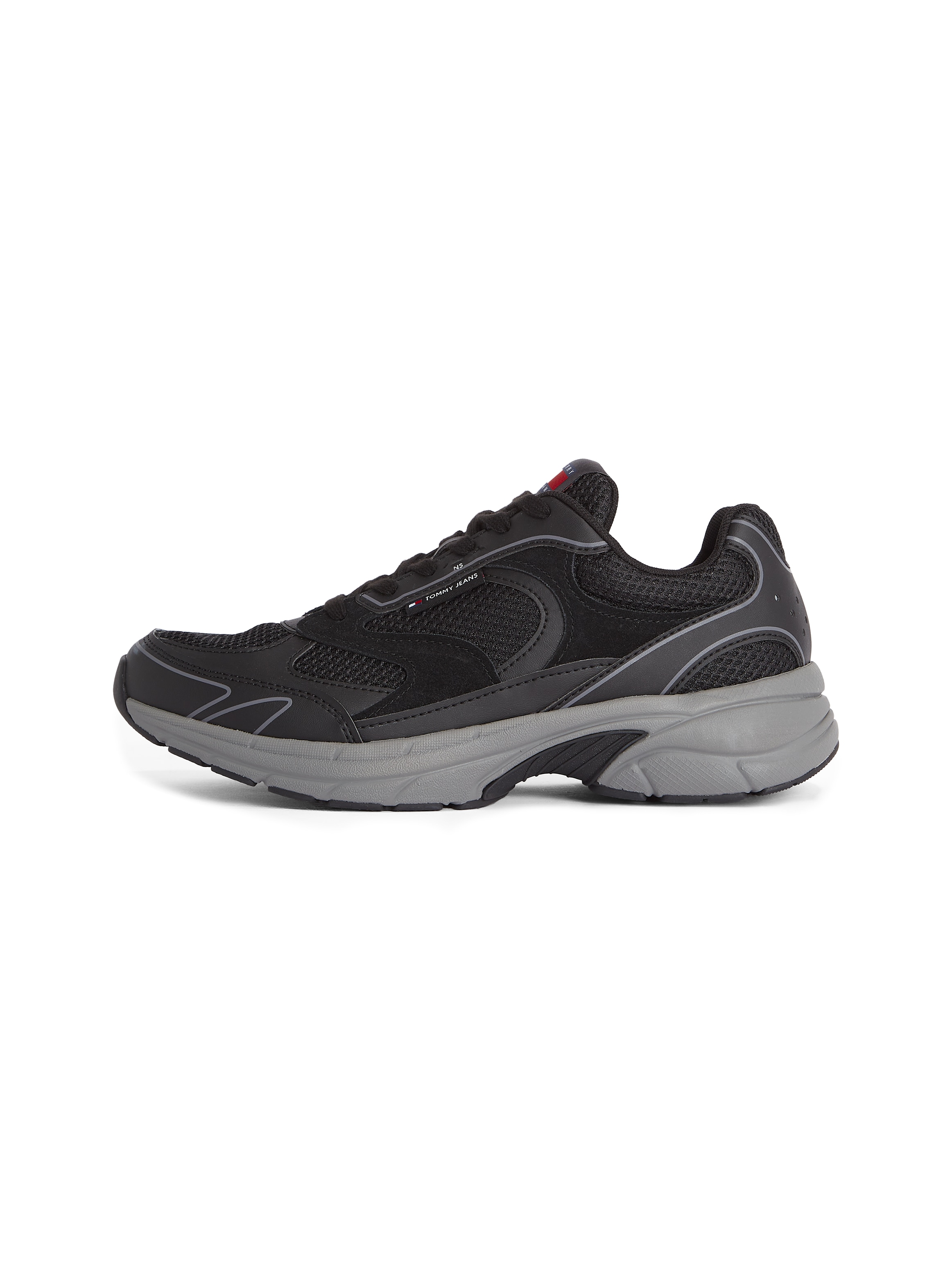 Tommy Jeans Sneaker »THE CONEY«, Freizeitschuh, Halbschuh, Schnürschuh mit seitlichem Label