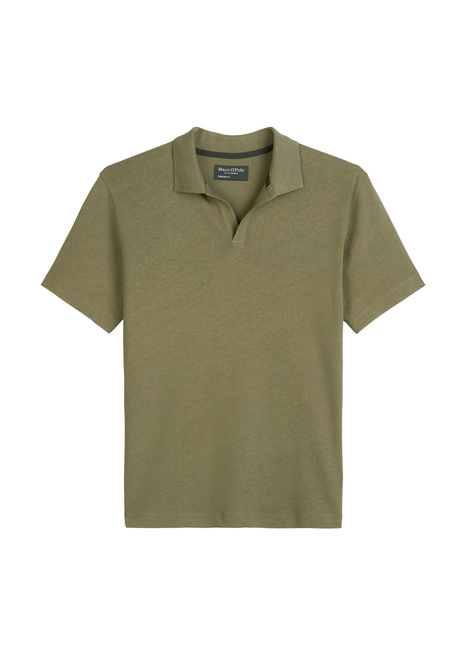 Marc O'Polo Poloshirt »aus Bio-Baumwolle und Leinen«