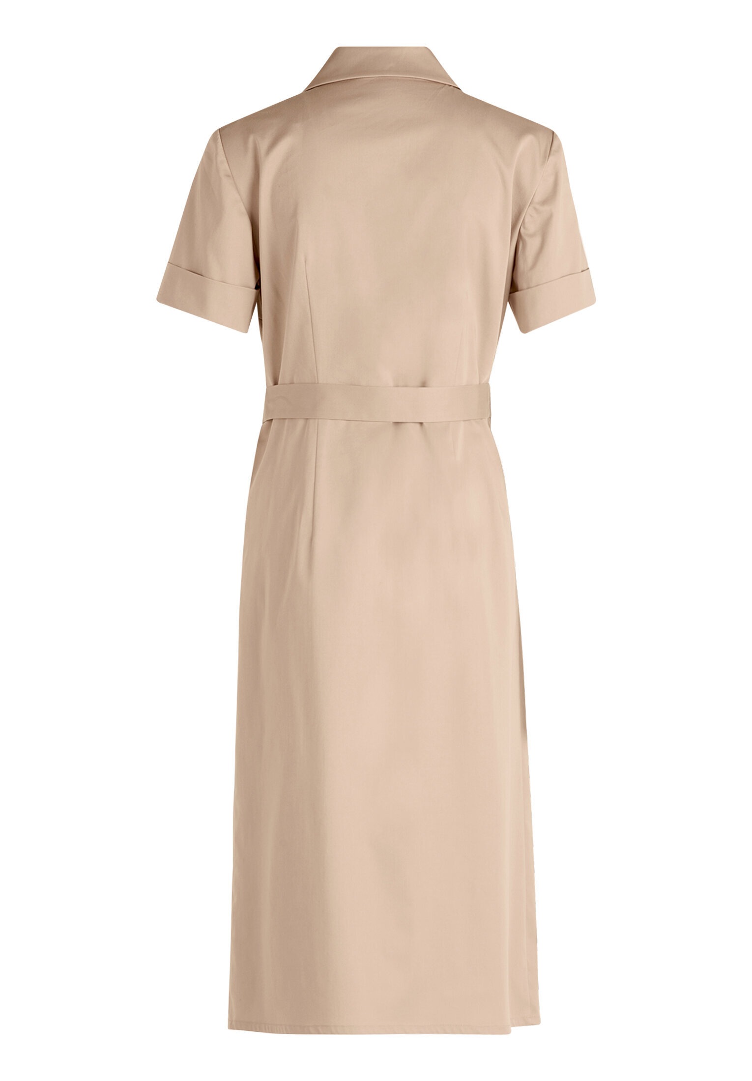 Betty&Co Wickelkleid »Damen mit Kragen« Nahttasche Schnallen