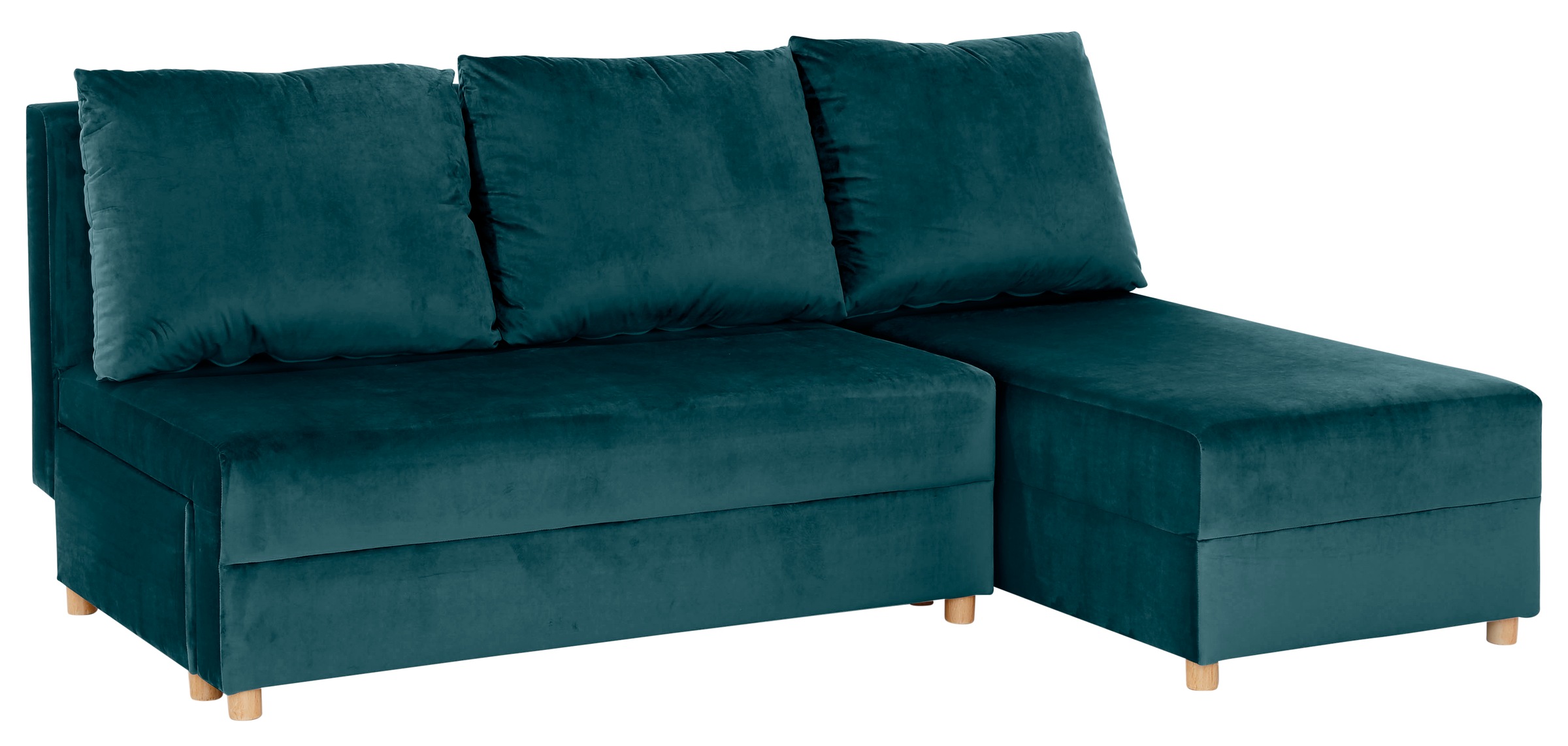 INOSIGN Ecksofa »Mick L-Form«, Longchair links/rechts montierbar, wahlweise mit Bettfunktion