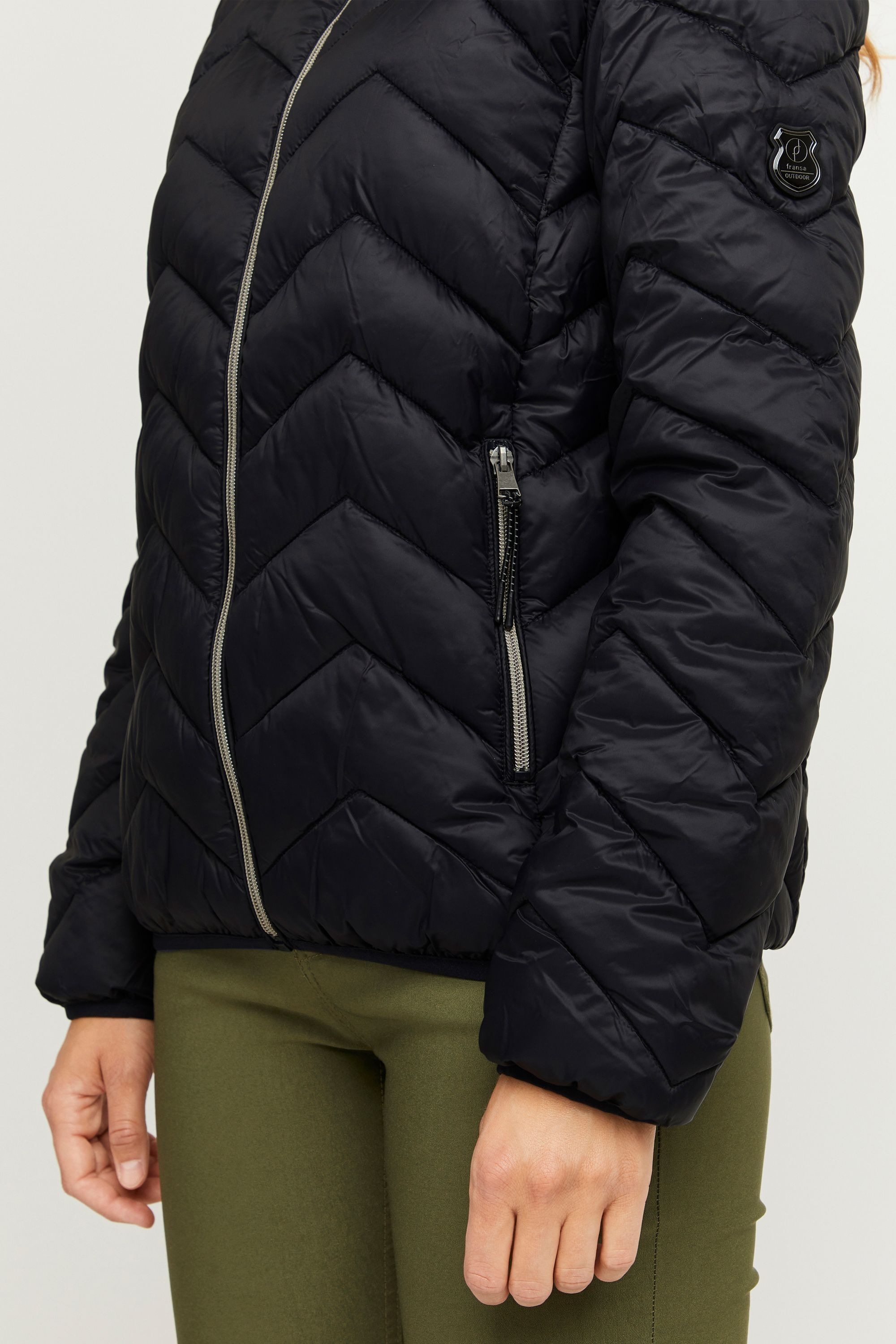 fransa Steppjacke »Steppjacke FRPadma«, mit Kapuze