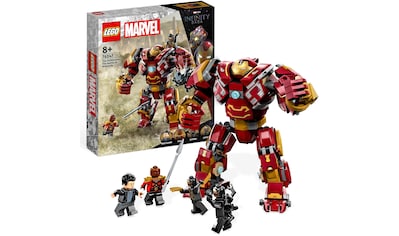 Konstruktionsspielsteine »Hulkbuster: Der Kampf von Wakanda (76247), LEGO® Marvel«,...