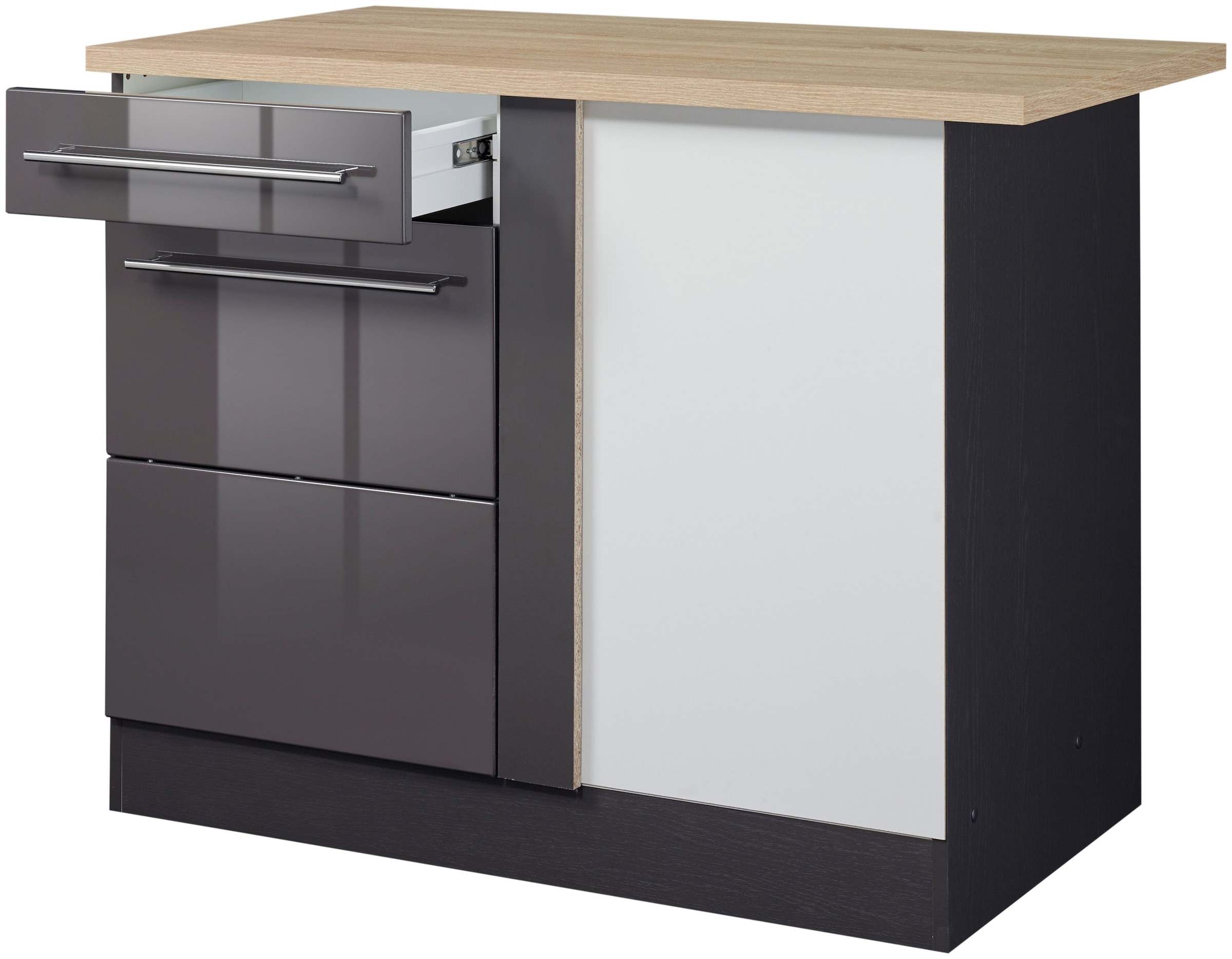 Kochstation Eckunterschrank »KS-Wien«, Breite 110 cm