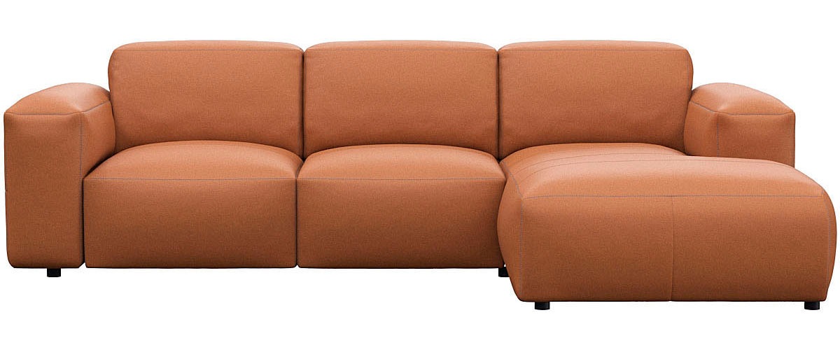 Ecksofa »Lucera Chaislongue rechts oder links«, modern & anschmiegsam, Kaltschaum,...