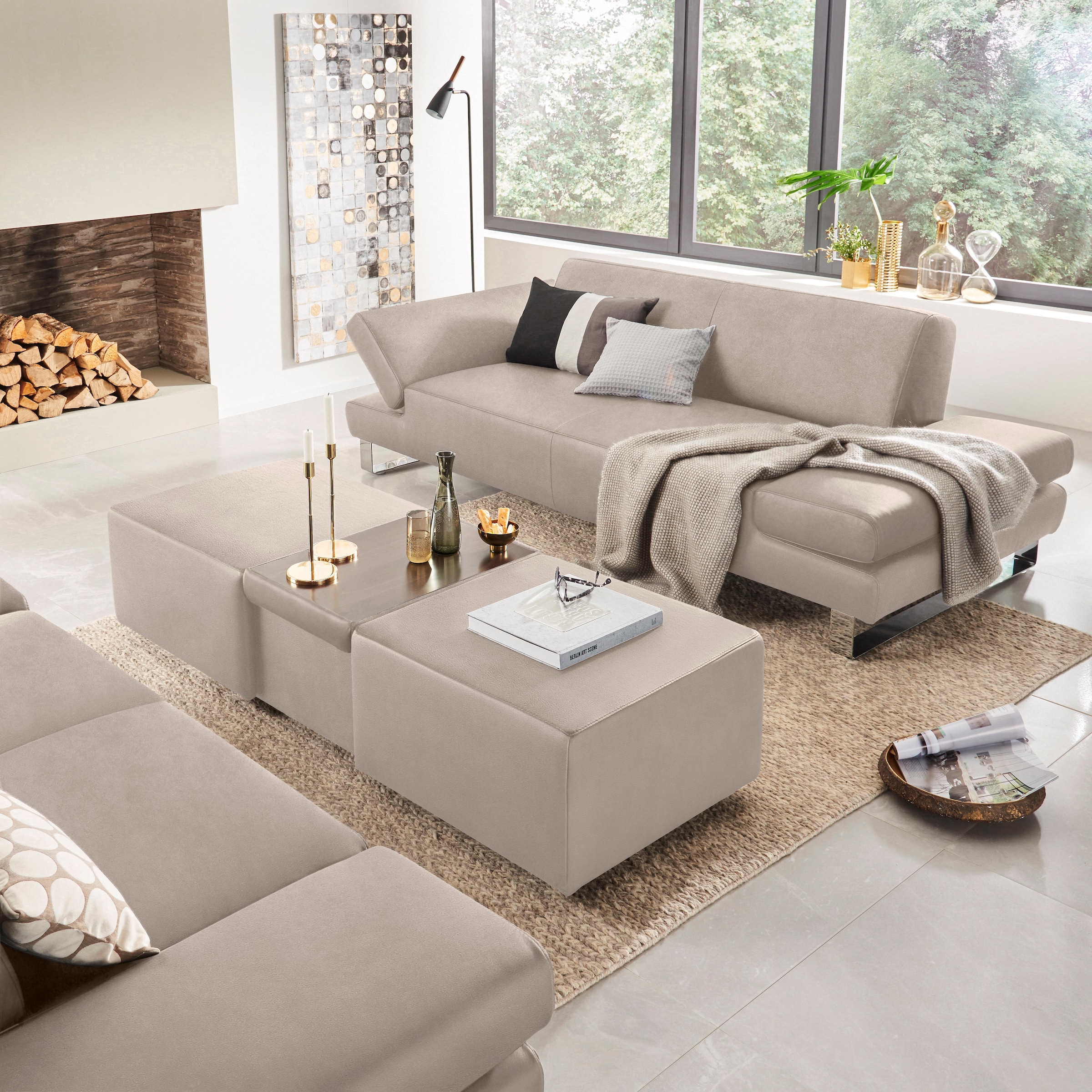 W.SCHILLIG 2-Sitzer »taboo Designsofa mit hohem Sitzkomfort« mit Normaltiefe, inklusive Armlehnenverstellung