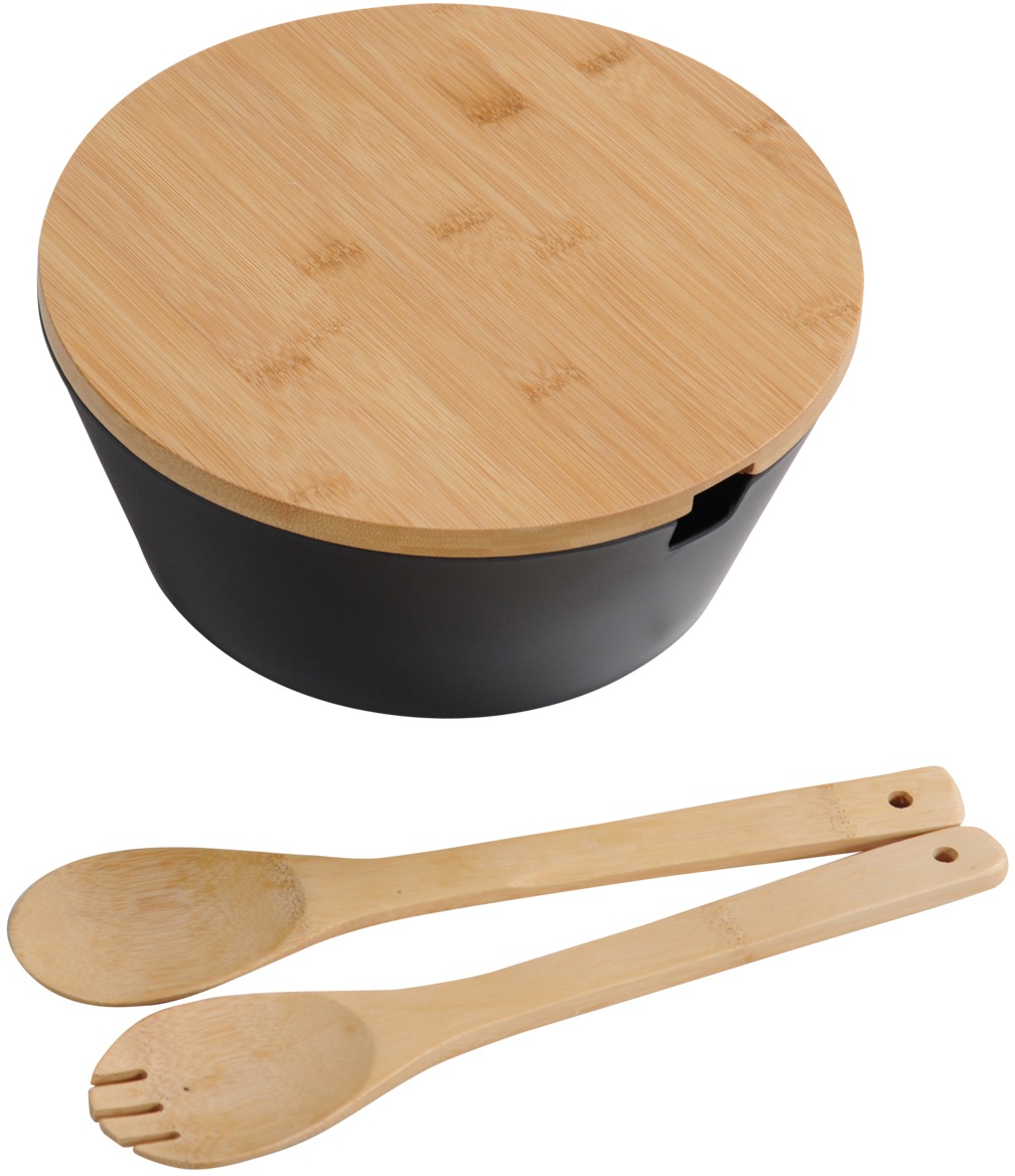 KESPER Salatschüssel aus Kunststoff inkl. Salatbesteck günstig online kaufen