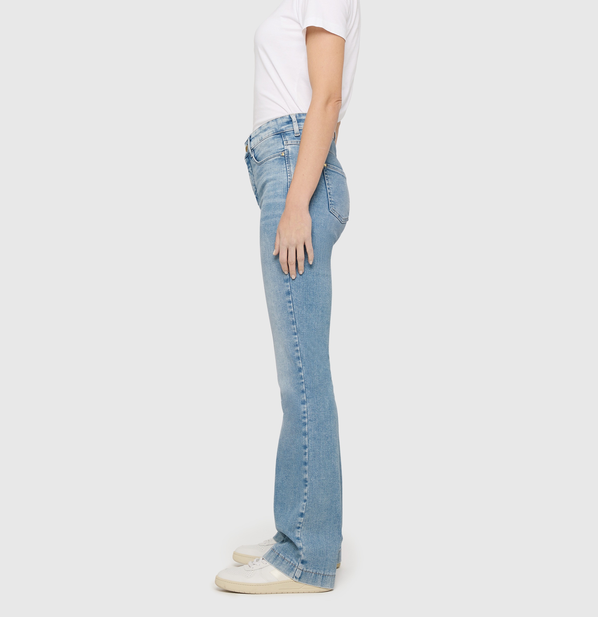 Thumbnail - MAC Bootcut-Jeans "Dream-Boot" Gerade geschnitten mit leicht ausgestelltem Bein