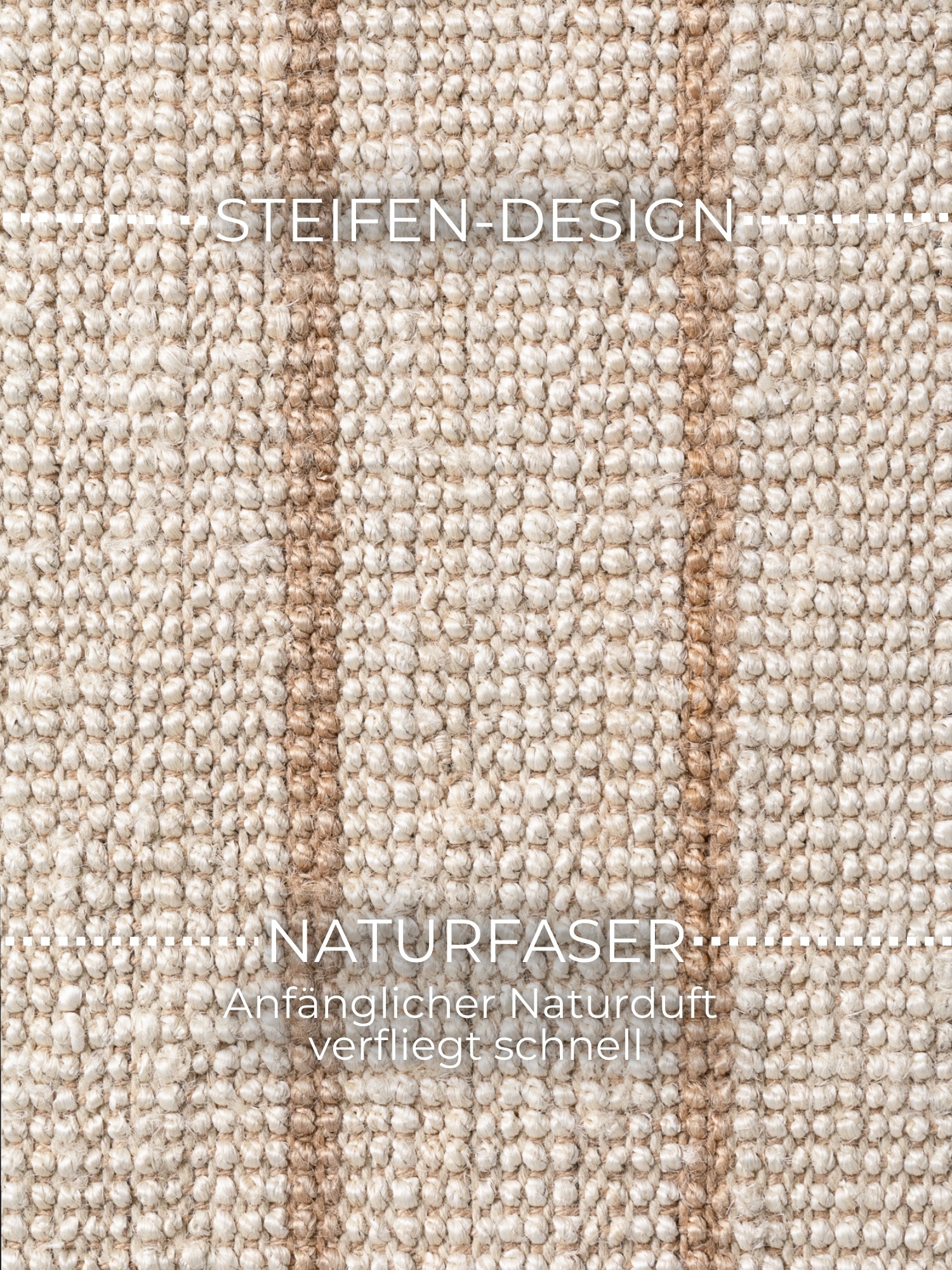 ELLE DECORATION Teppich »Juteteppich Sierra« rechteckig 10 mm Höhe Jute, Natur, Wohnzimmer, Esszimmer, Schlafzimmer, Flur, Boho, Fransen