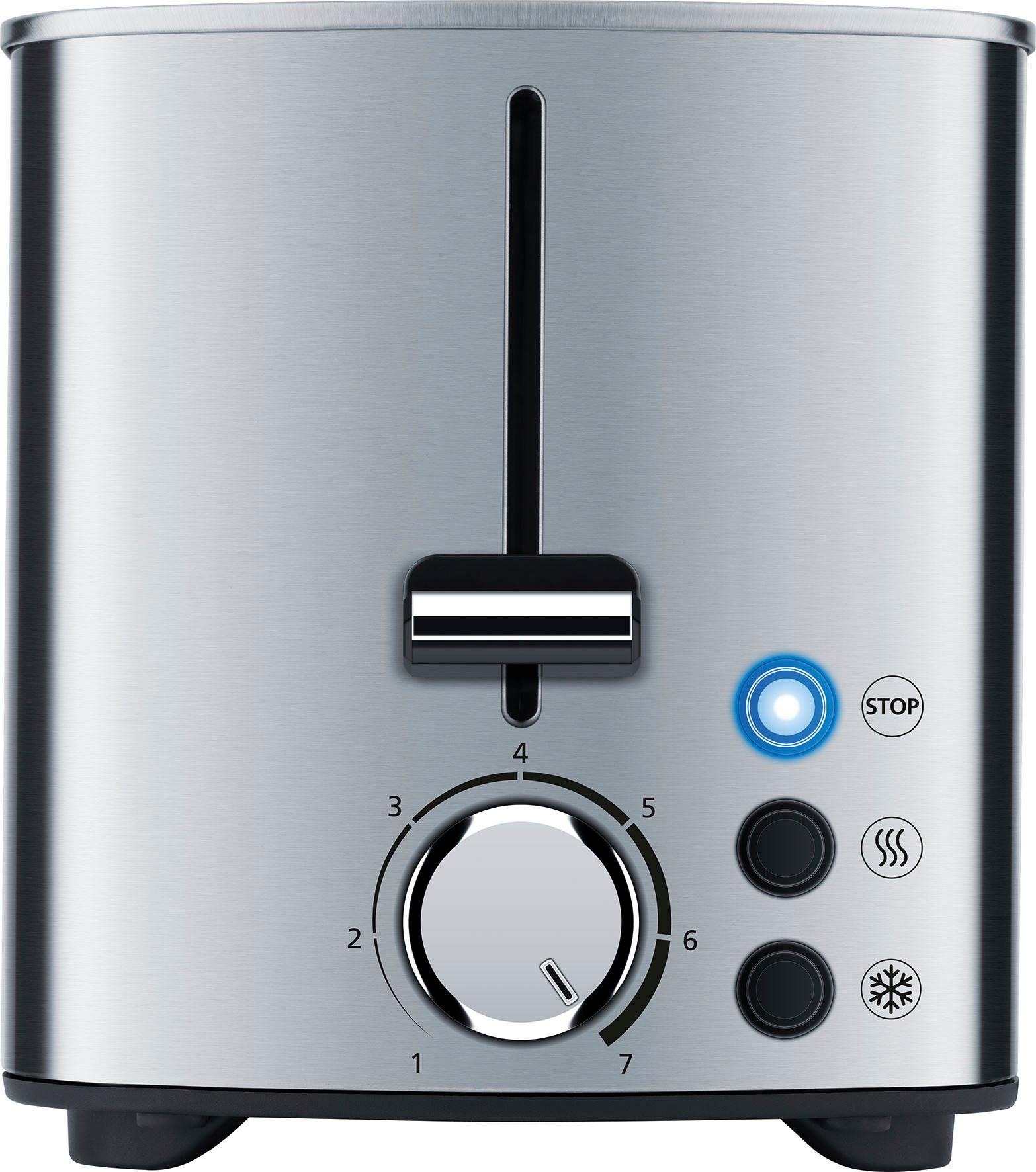 Steba Toaster »TO 20 INOX«, 2 kurze Schlitze, 850 W