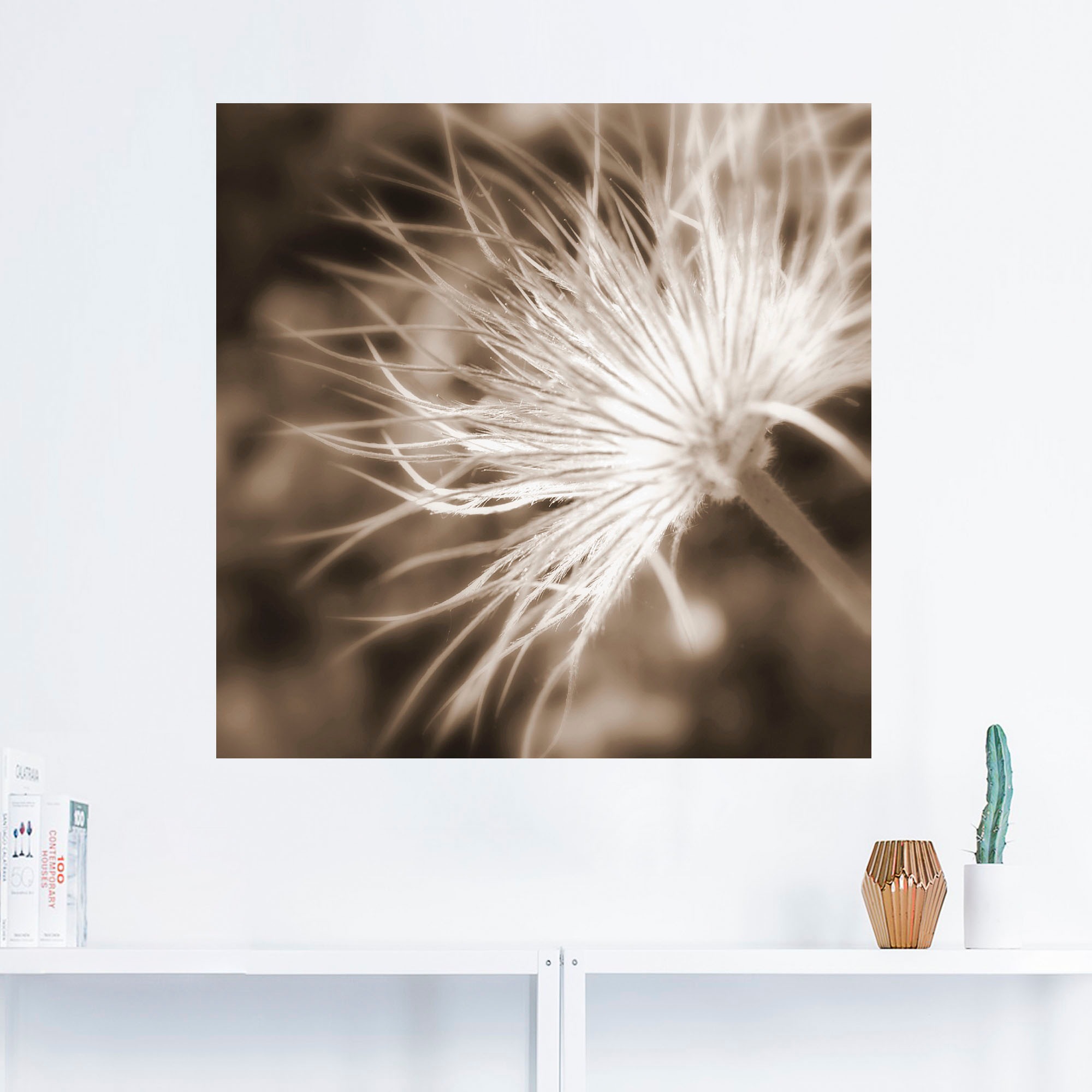 Artland Wandbild »leicht wie eine Feder«, Blumen, (1 St.), als Leinwandbild, Poster in verschied. Größen