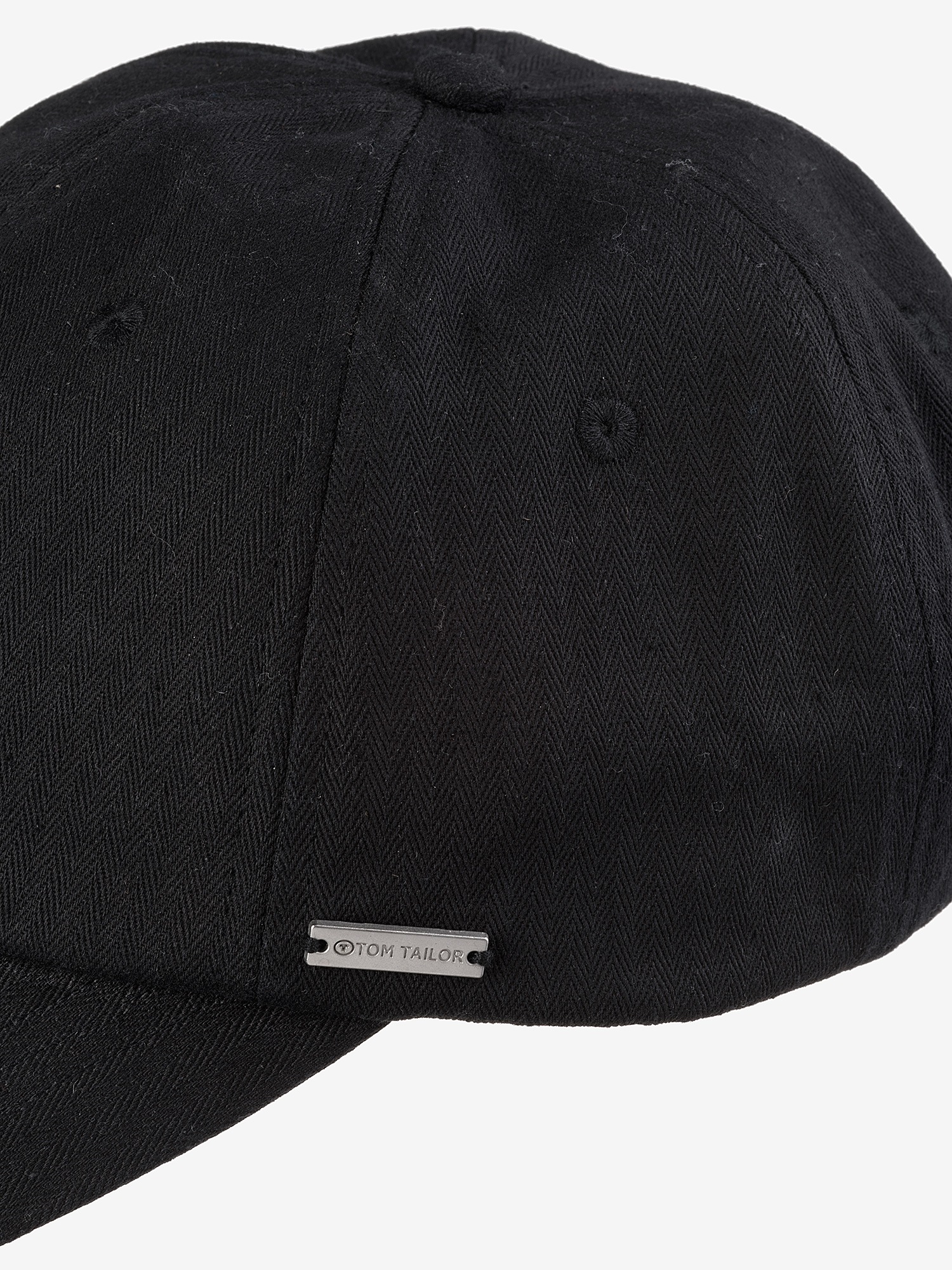 TOM TAILOR Baseball Cap 1 tlg. mit dezenter Fischgrätenstruktur günstig online kaufen