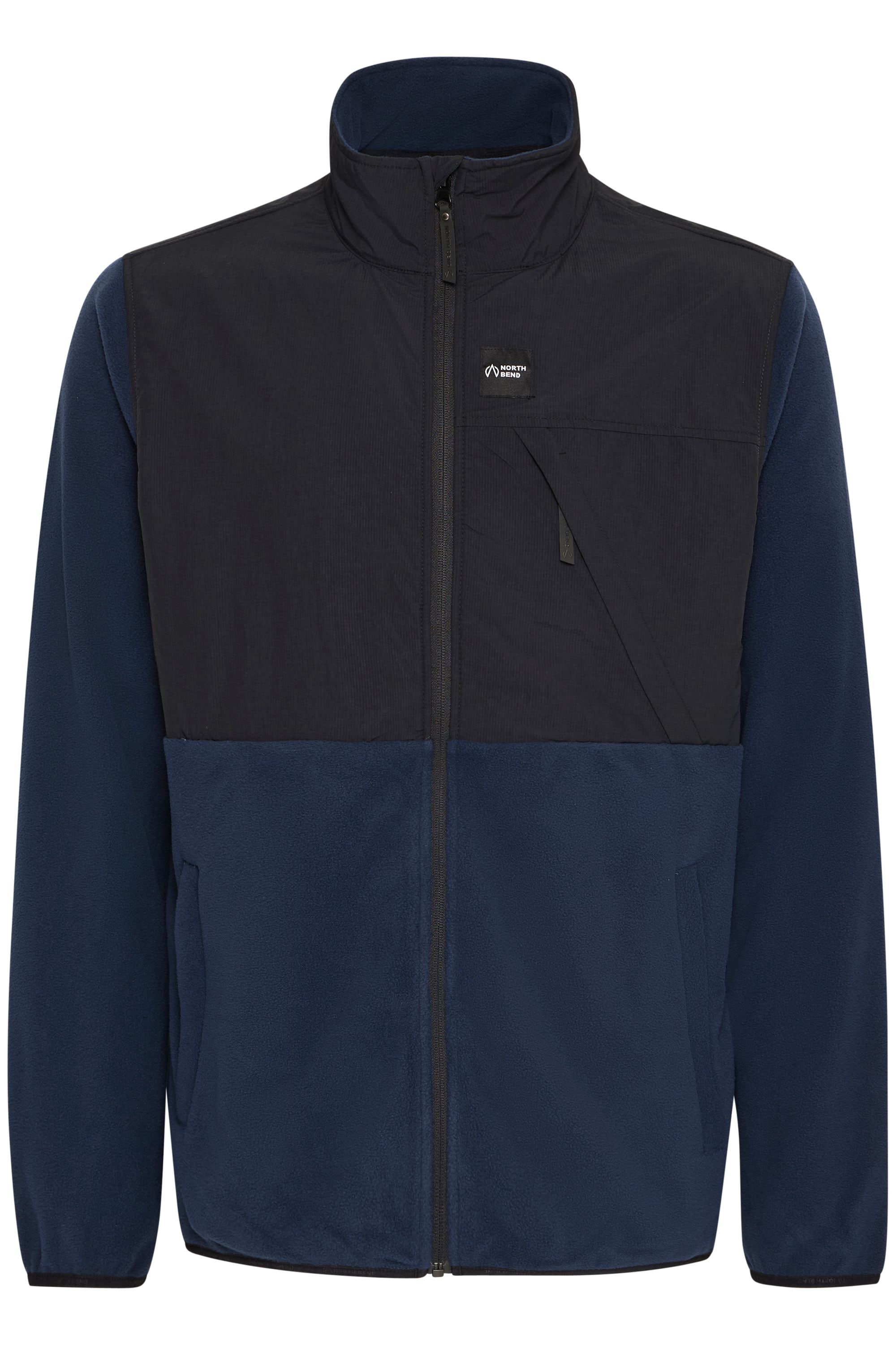 North Bend Fleecejacke »Fleecejacke NBDean M«, ohne Kapuze