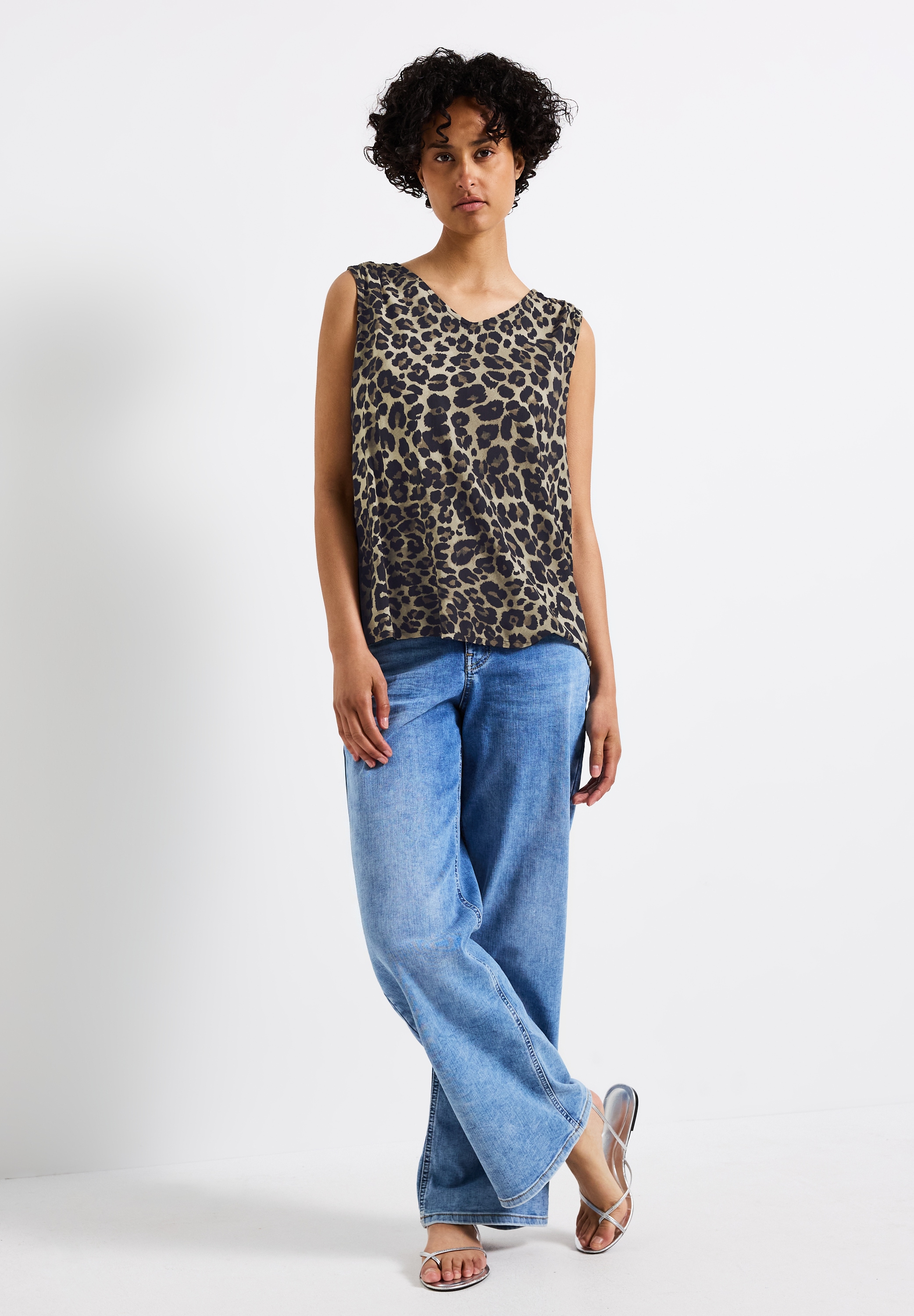 STREET ONE Blusentop, mit allover Print