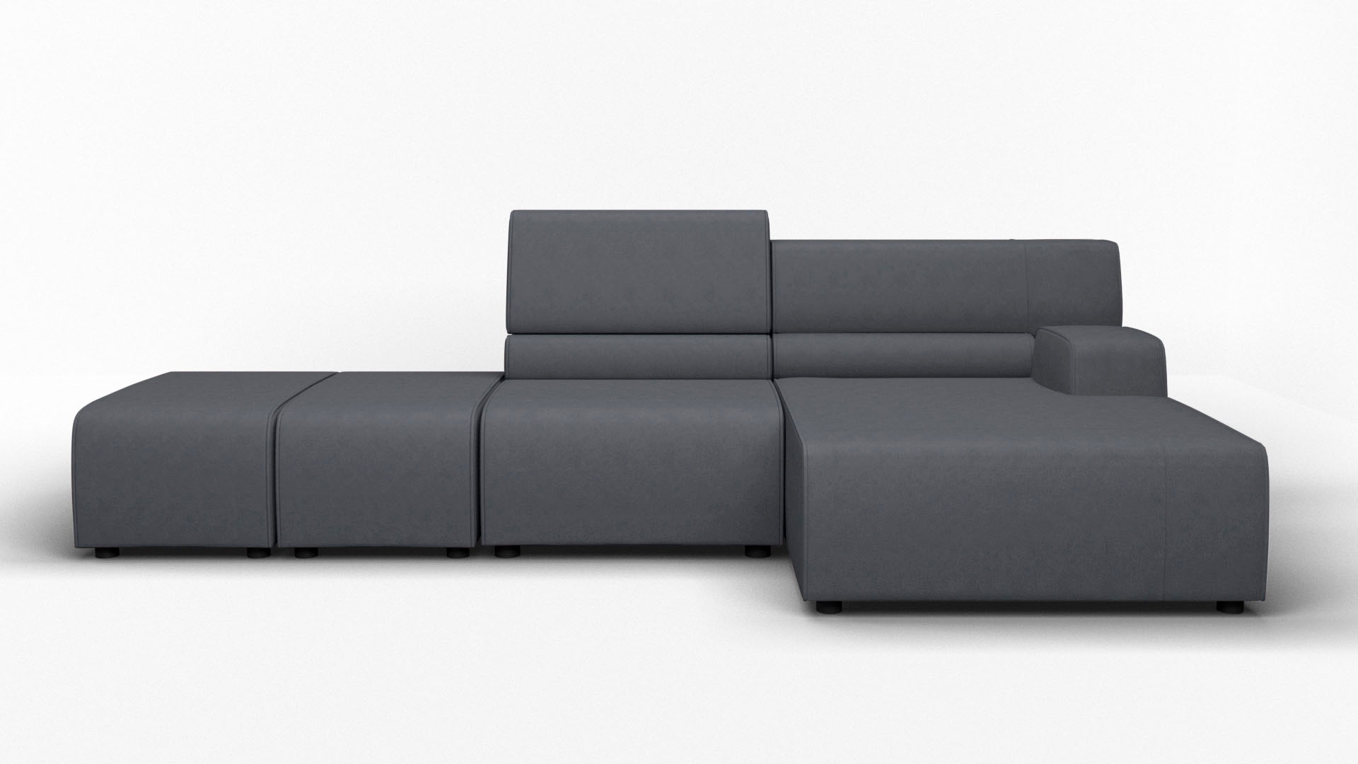 Egoitaliano Ecksofa »Babouche, Designsofa mit außergewöhnlichem Sitzkomfort zum Wohlfühlen«