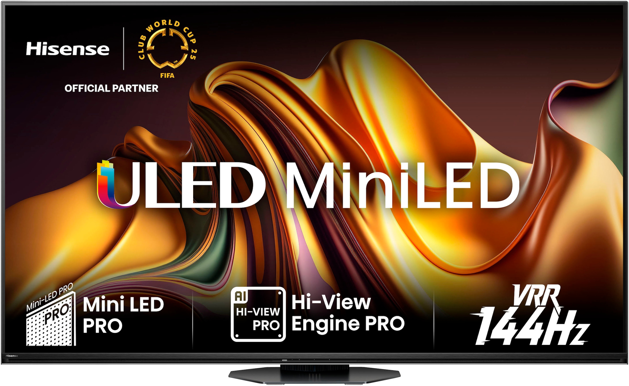 Hisense Mini-LED-Fernseher »75U8NQ«, 4K Ultra HD, Smart-TV, 4KUHD, ULED, Mini LED