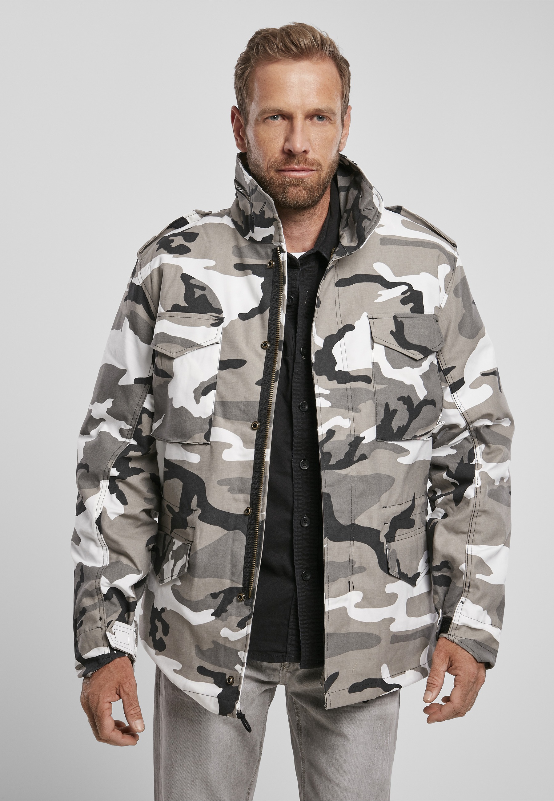 Brandit Allwetterjacke »Brandit Herren M-65 Field Jacket« 1 Stk. tlg. ohne Kapuze