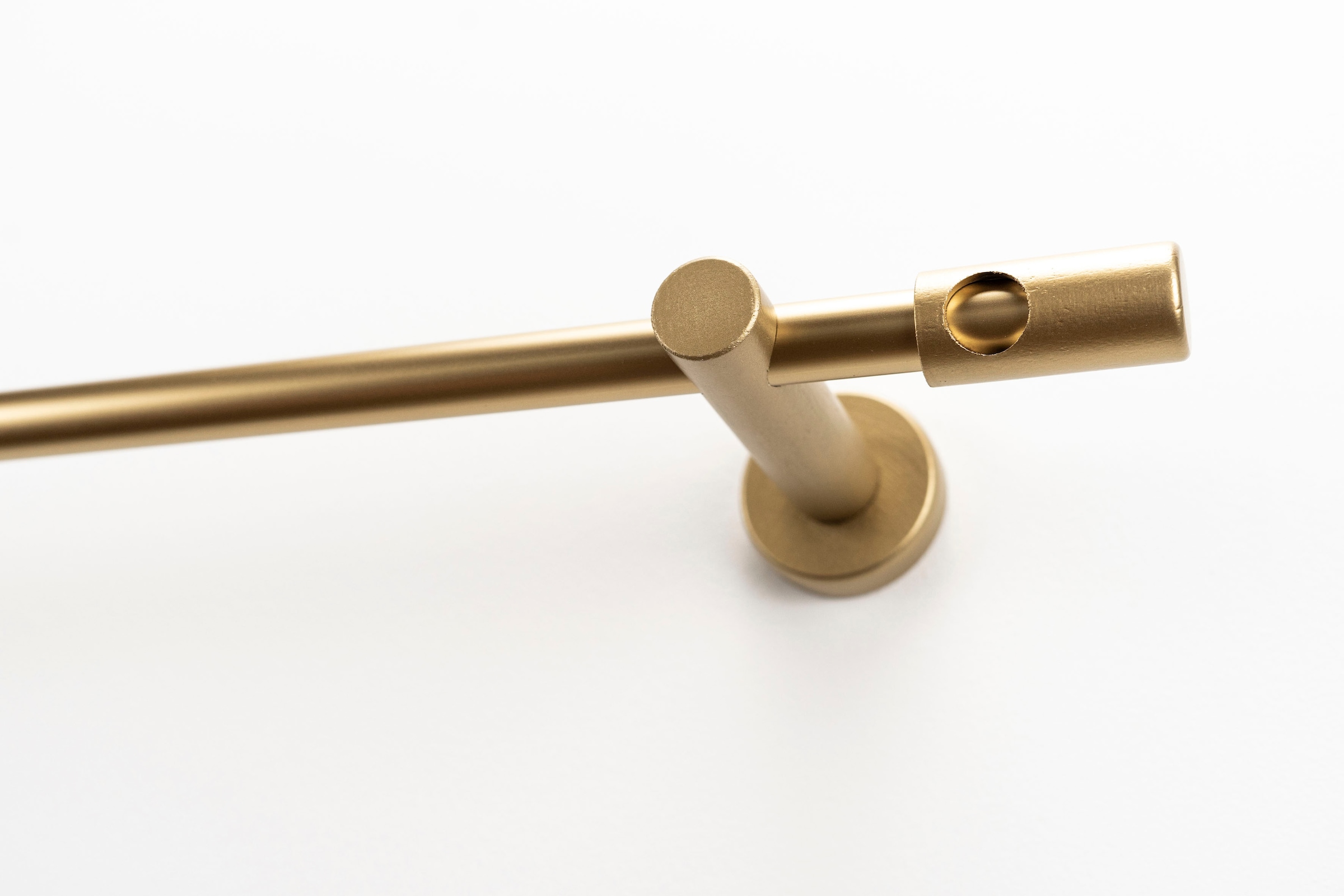 GARESA Gardinenstange "PANDRI" Ø 20 mm 1 läufig-läufig Wunschmaßlänge Vorha günstig online kaufen