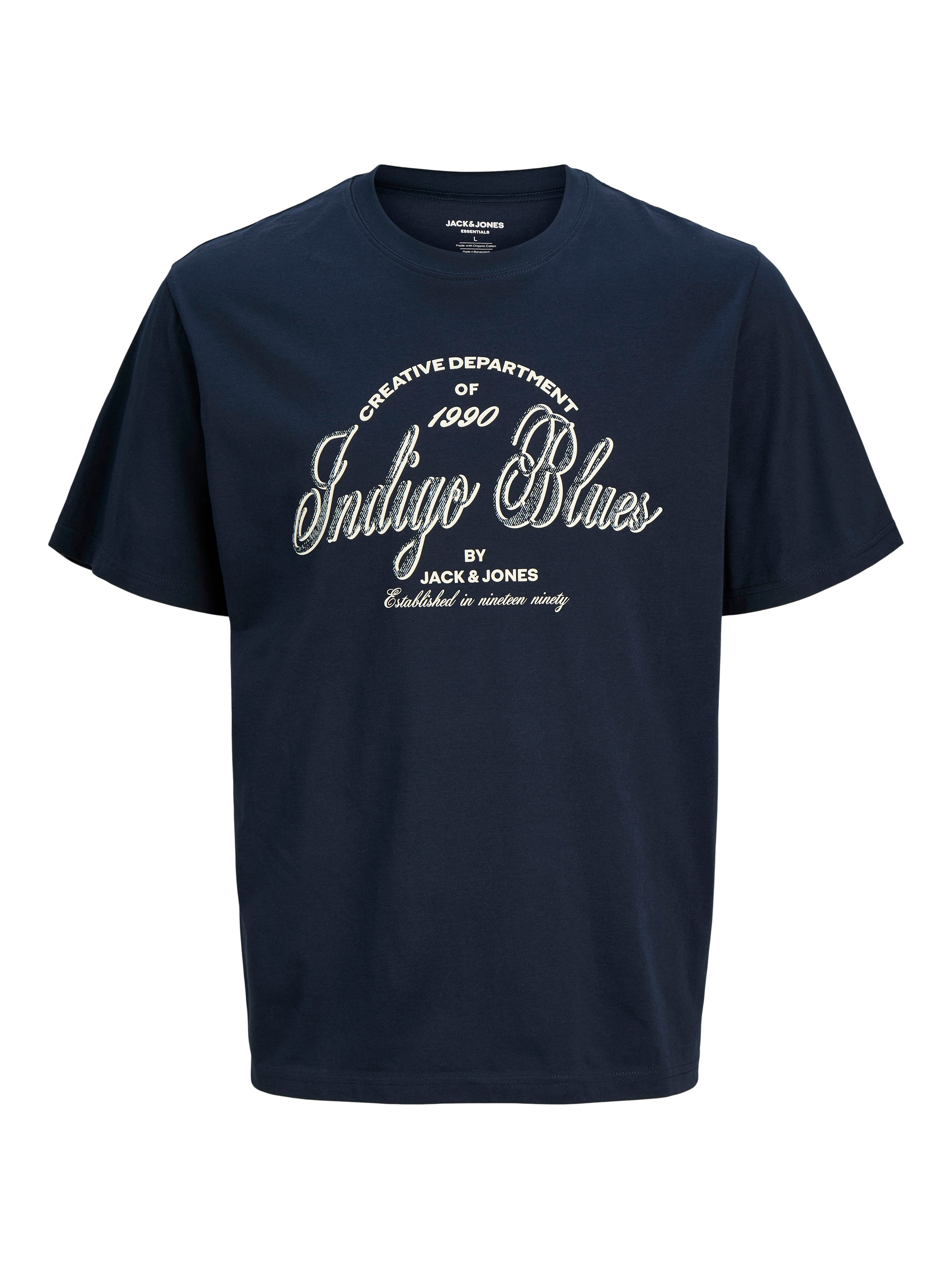 Jack & Jones PlusSize T-Shirt "Jjedenver Graphic Tee Ss O-Neck Sn Pls" Mit Auffälligem Print