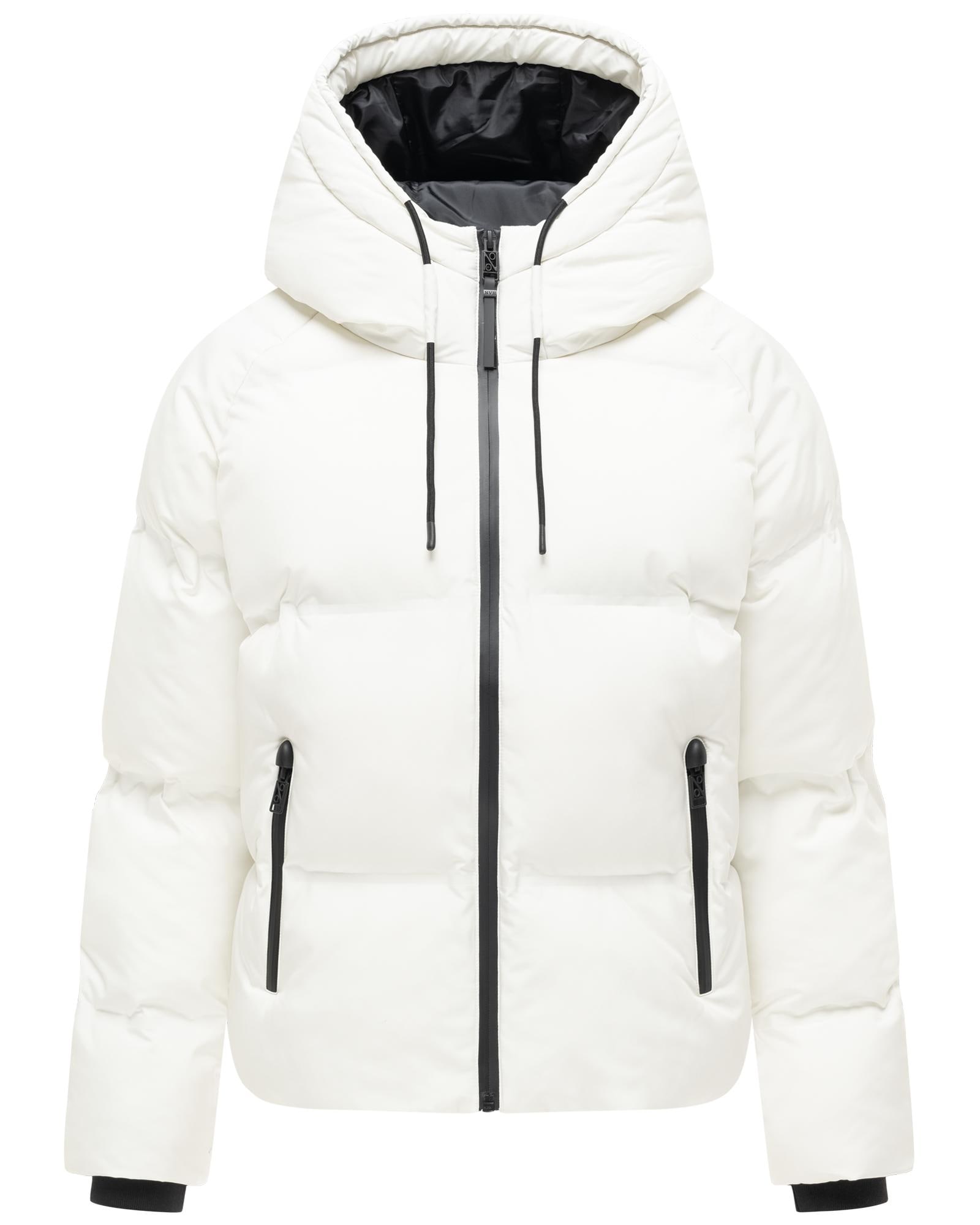 Navahoo Winterjacke »Petit-Puffy 14« mit Kapuze Damen Jacke mit verschweißter Steppung