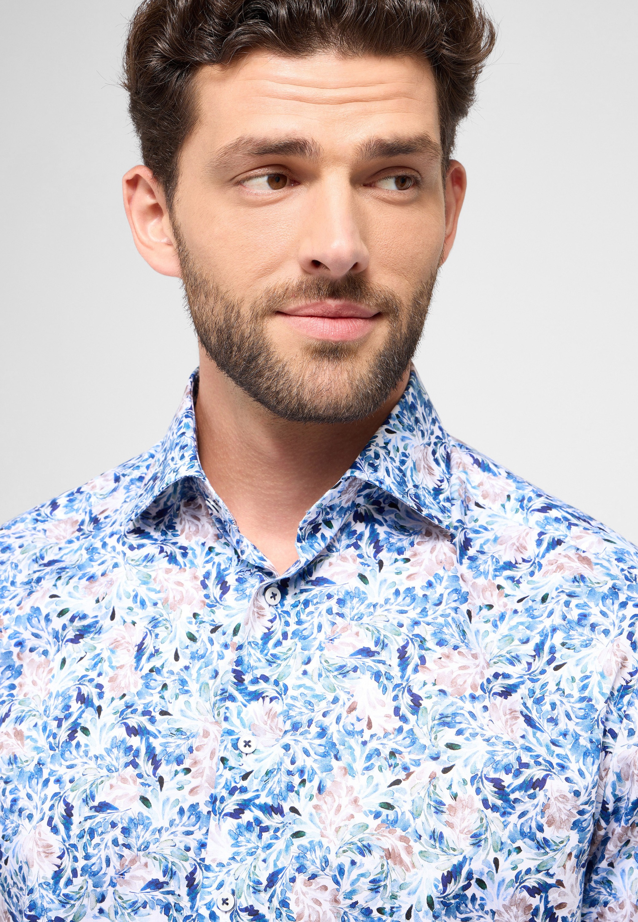 Thumbnail - Eterna Kurzarmhemd "COMFORT FIT" NON IRON (bügelfrei)