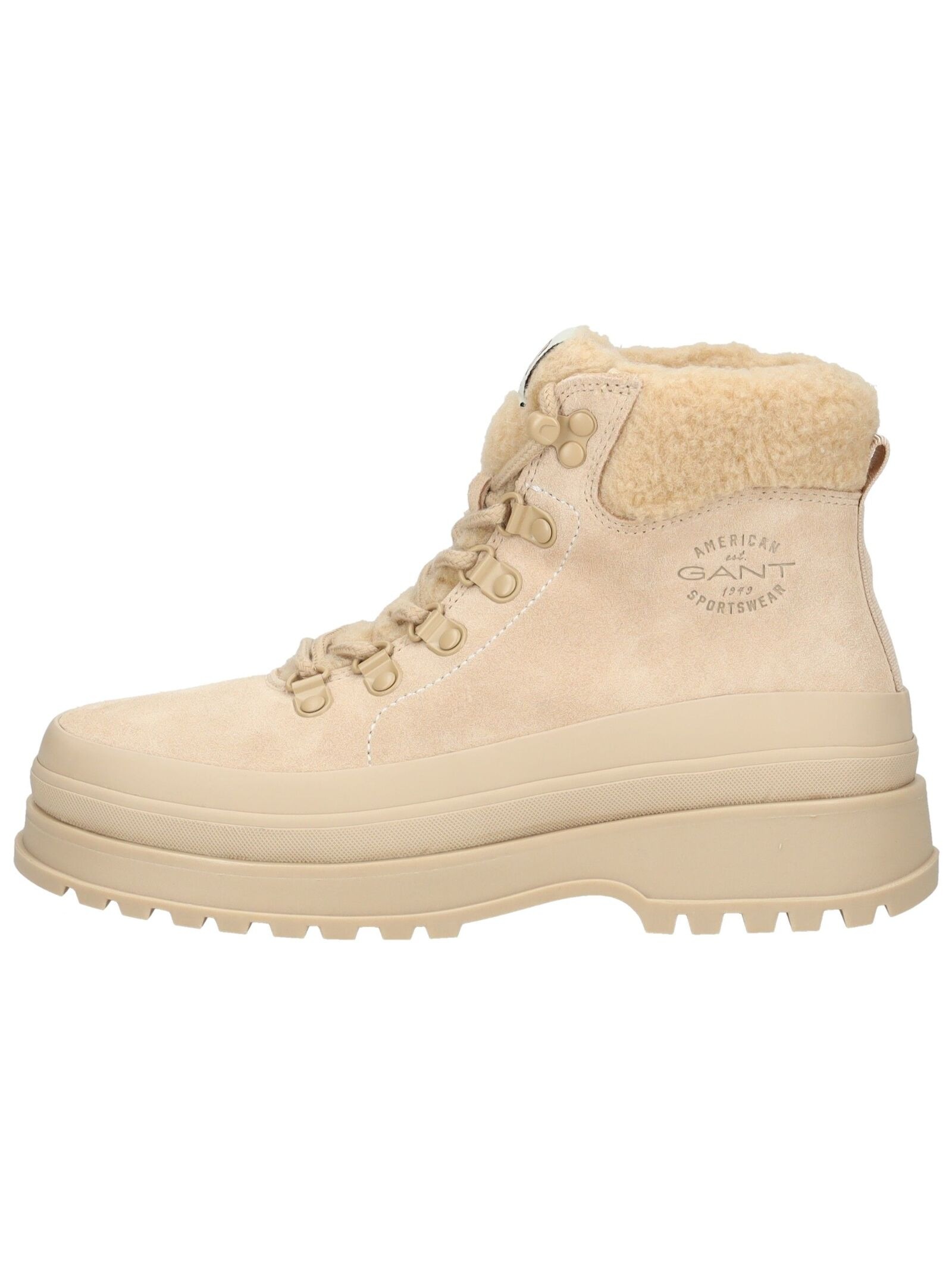 Gant Schnürstiefelette "Gant Stiefelette Lederimitat/Textil" günstig online kaufen