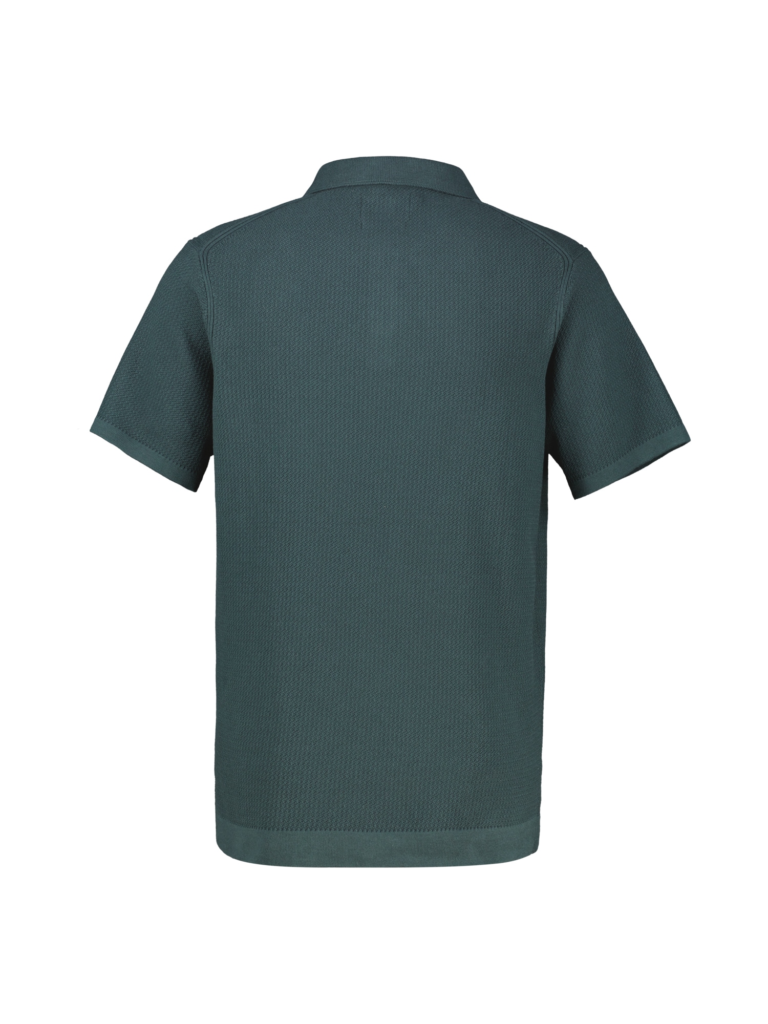 LERROS Poloshirt »Polohemd in legerer Strickoptik aus griffiger Baumwolle«