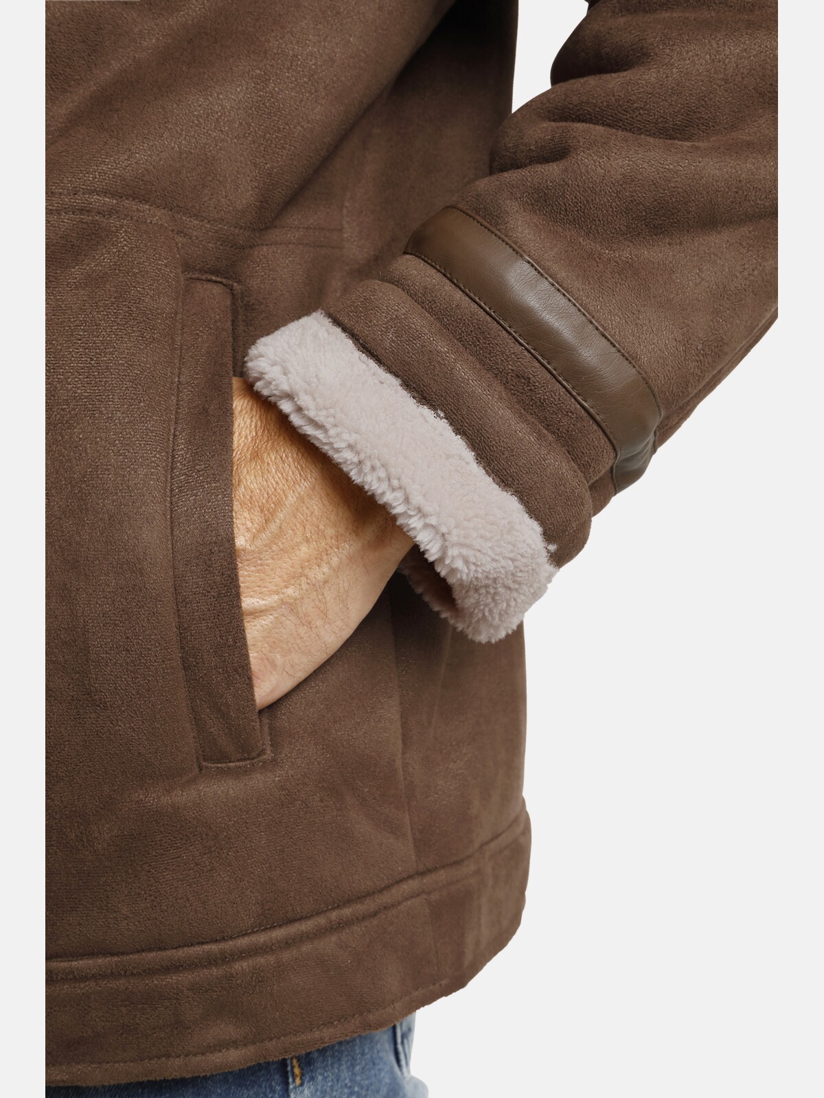 Jan Vanderstorm Lederimitatjacke »Jacke in Lederoptik LOTHAR«