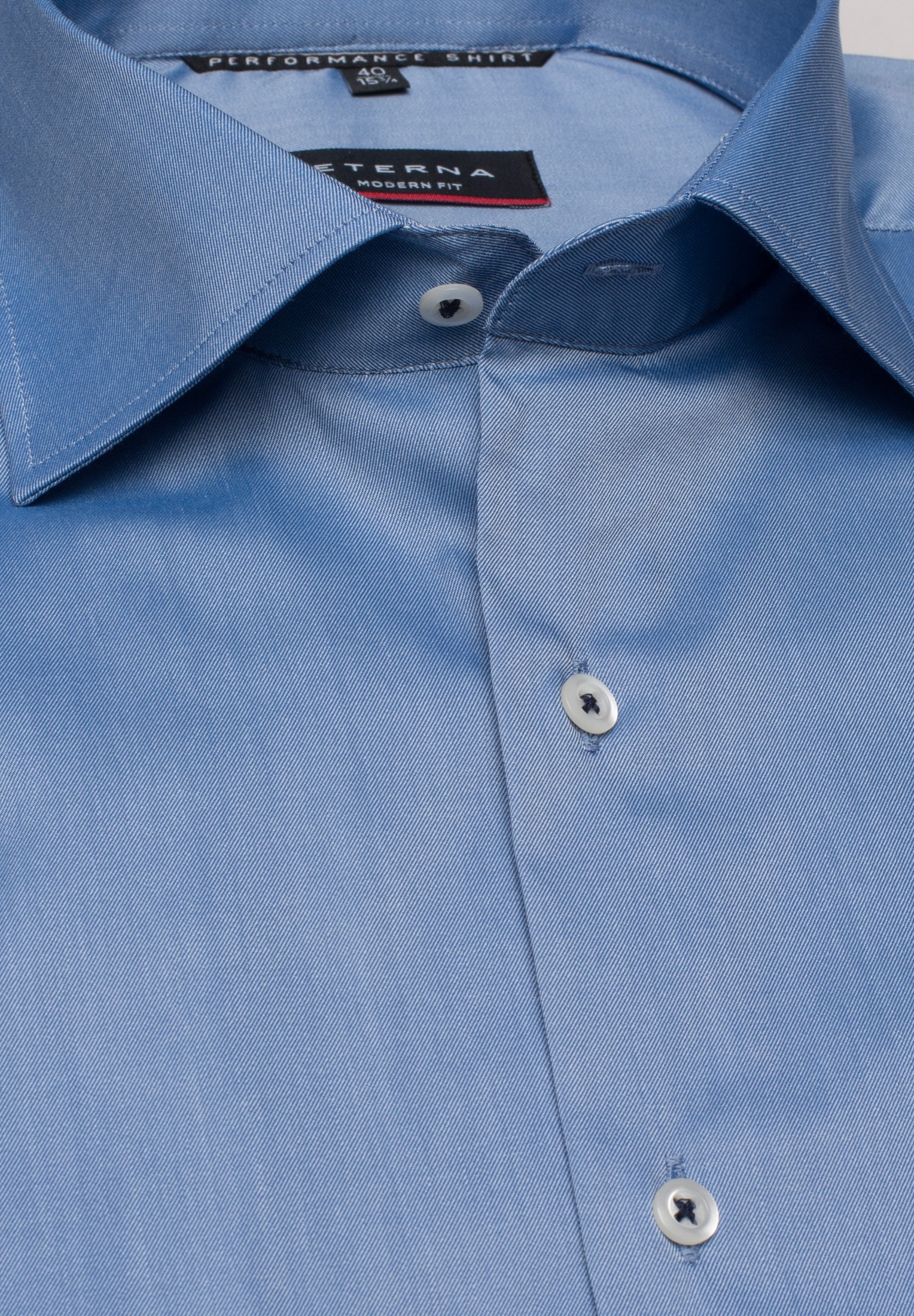 Eterna Langarmhemd »MODERN FIT« EASY IRON (bügelleicht)