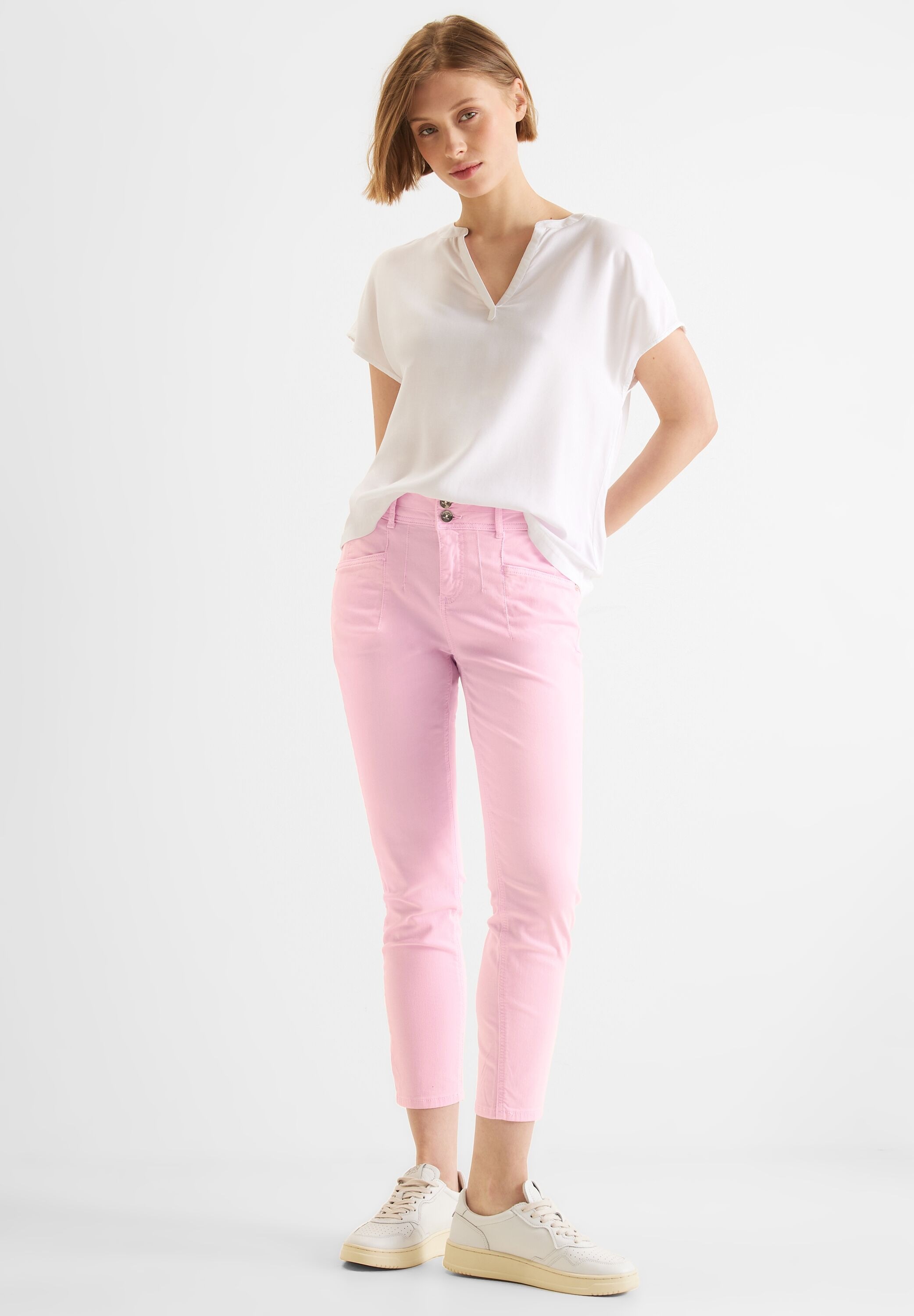 STREET ONE Slim-fit-Jeans, High Waist