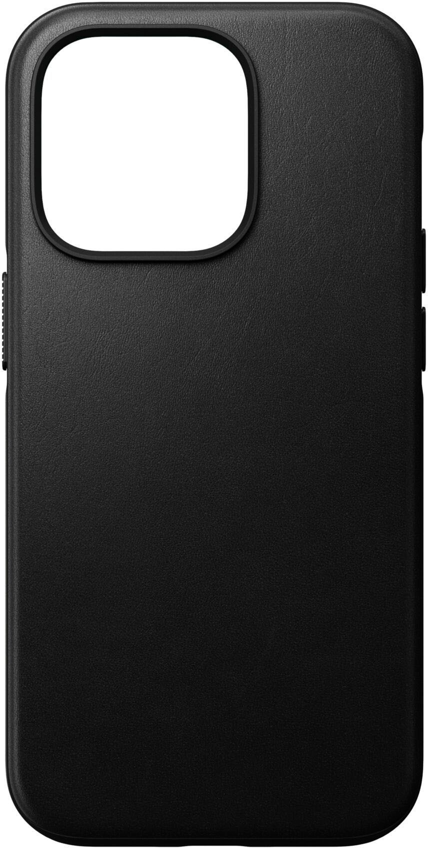 Nomad Handyhülle »Modern Leather Case iPhone 14 Pro«, Polycarbonat und hochwertigem Echtleder