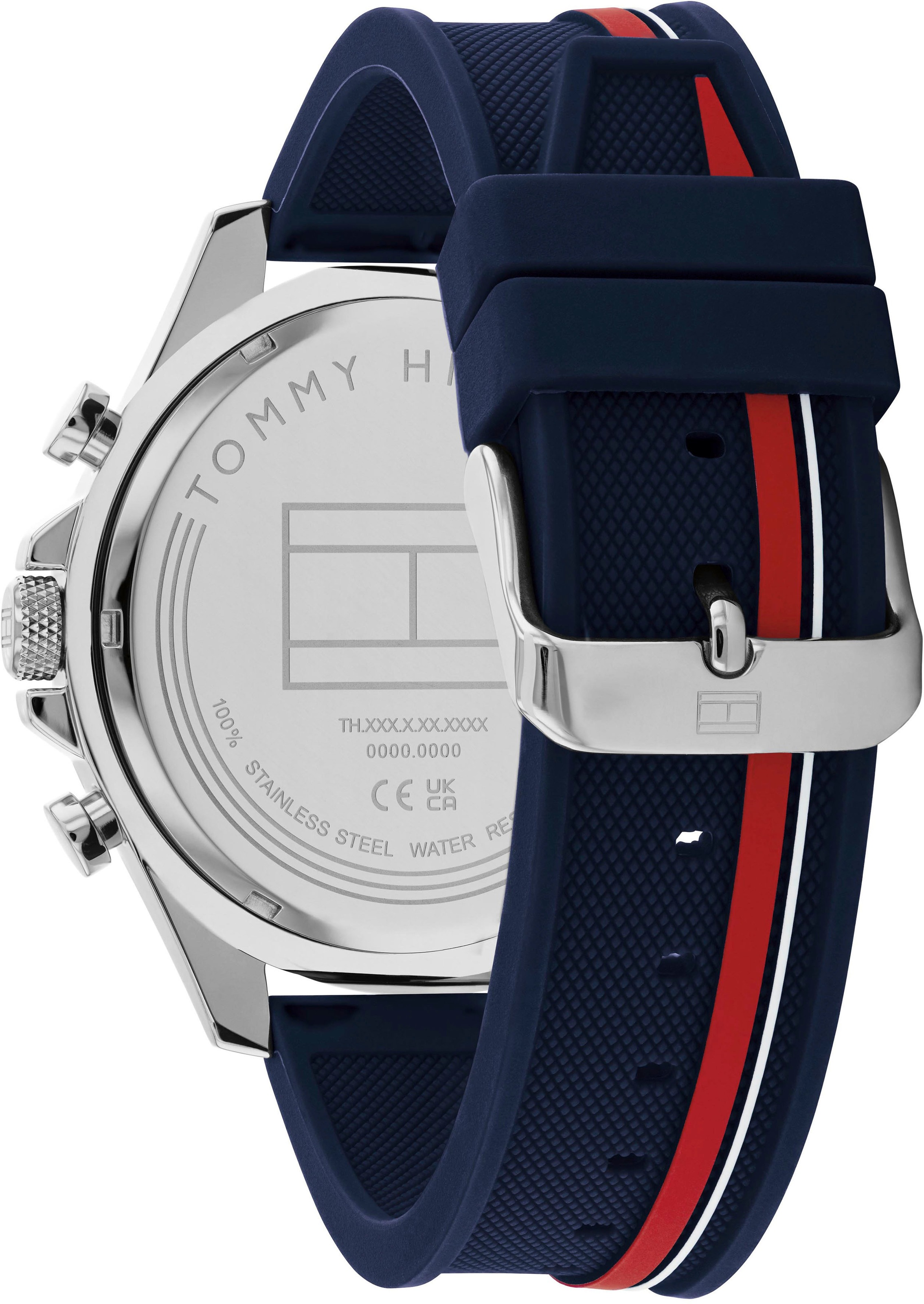Tommy Hilfiger Clark Watch Navy Blue 46mm 3