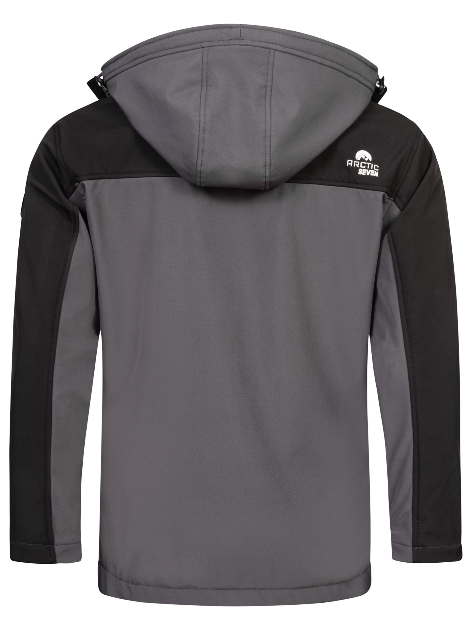 Arctic Seven Softshelljacke "ASSurvivo" Outdoorjacke mit abnehmbarer Kapuze günstig online kaufen