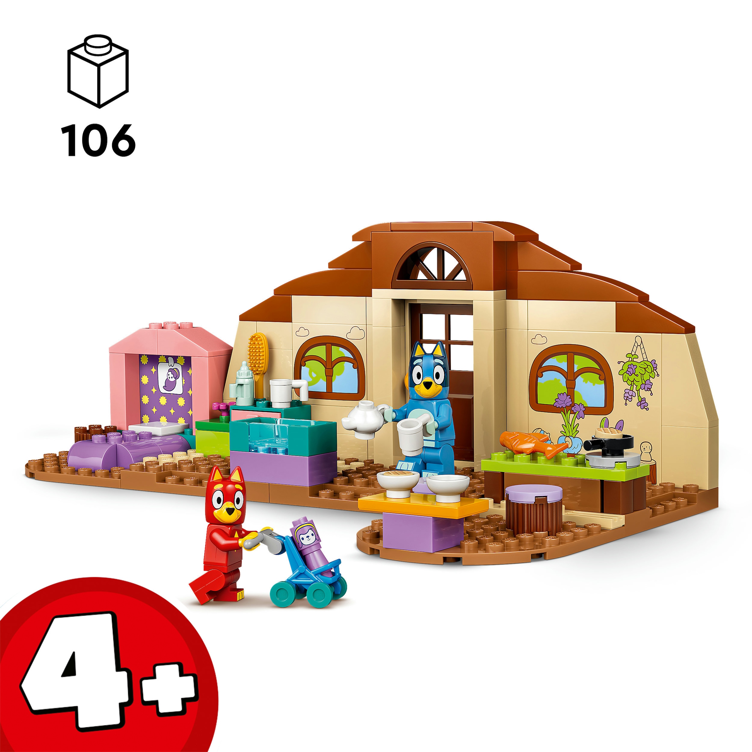 LEGO® Konstruktionsspielsteine »Schule mit Rusty und Bluey (11221), LEGO Bluey« Made in Europe
