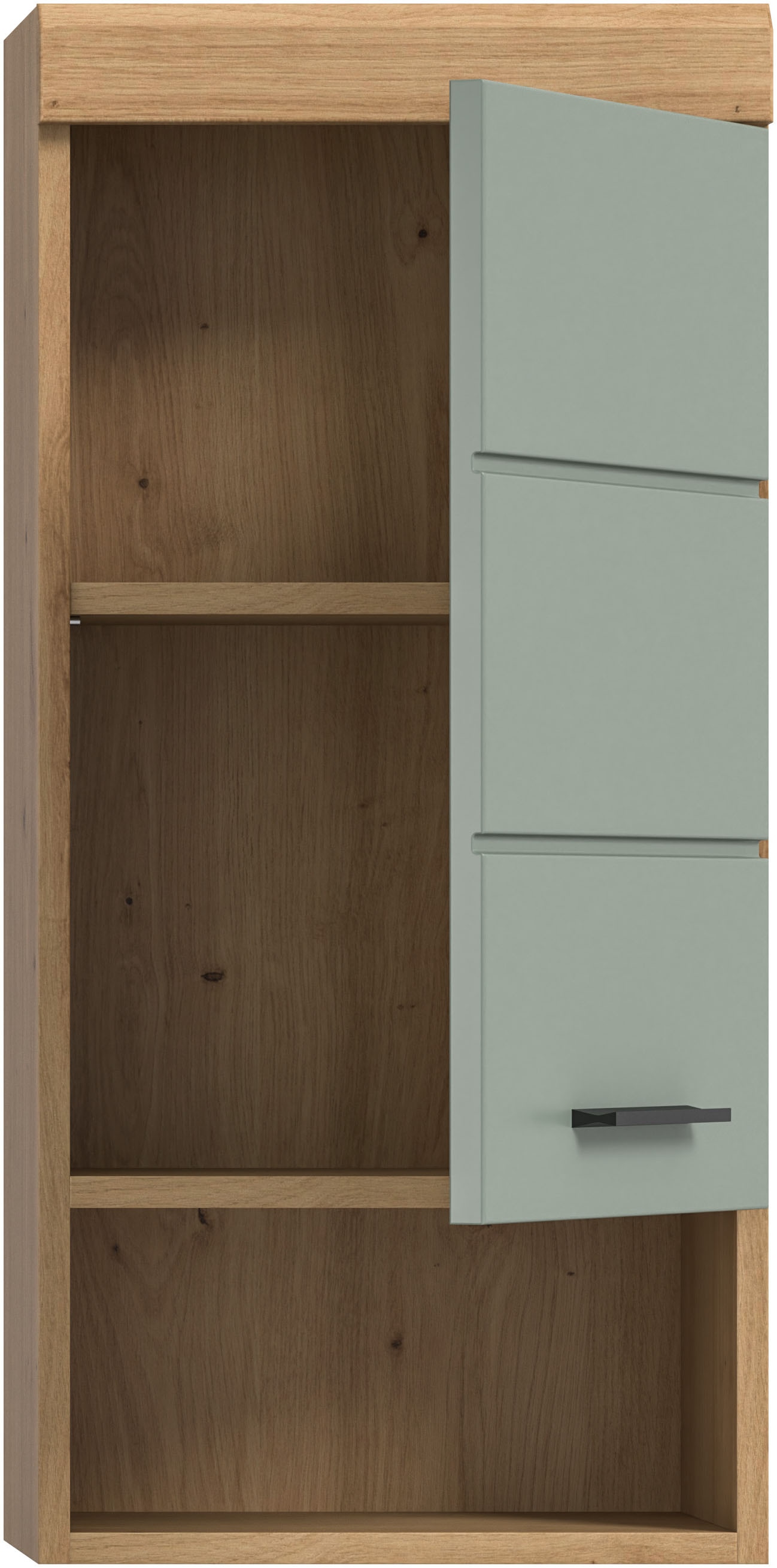 INOSIGN Hängeschrank »Siena, Breite 37cm, 1 Tür, 1 offenes Fächer, 1 Einlegeboden, MDF-Front«, (1 St.), in verschiedenen Farben erhältlich, Badmöbel, Badschrank, Schrank, Bad