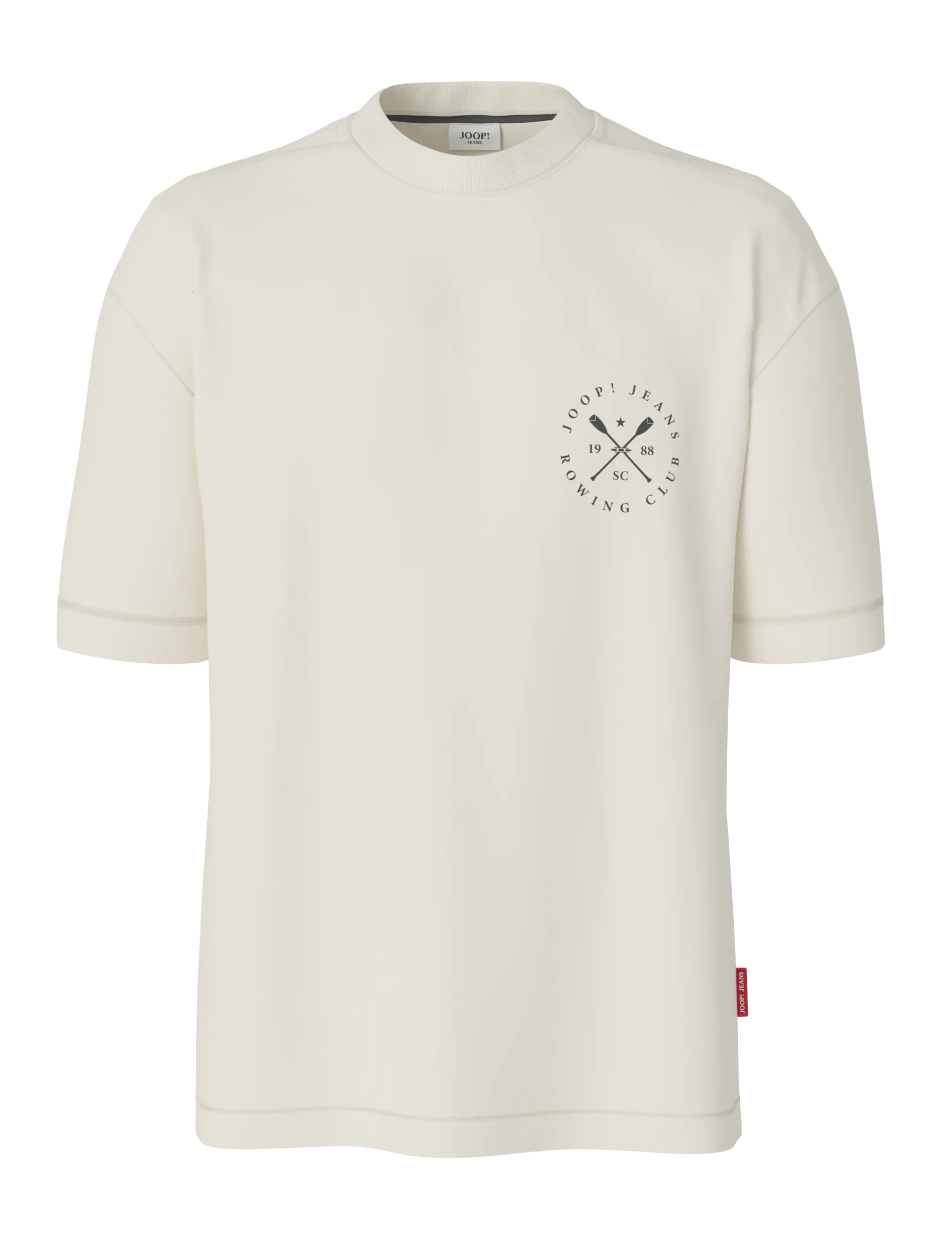 Joop Jeans T-Shirt "Rovenor" normale Passform, großer Rückenprint