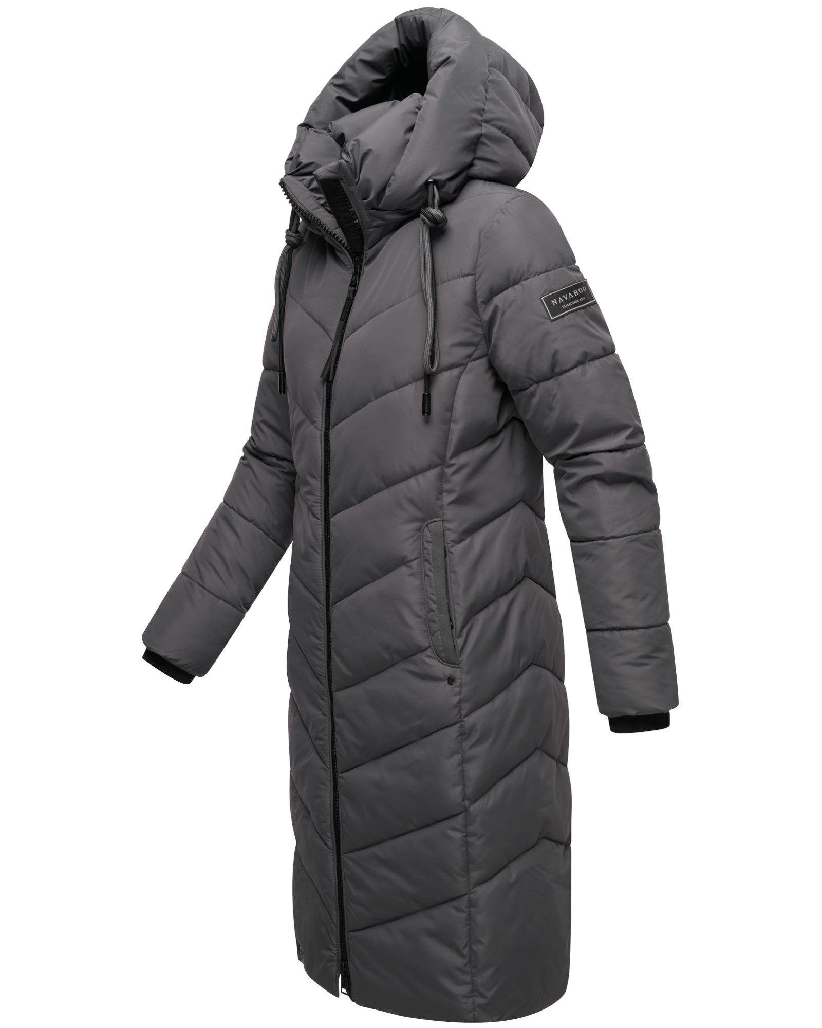 Navahoo Steppmantel »Sahnekatzii XIV«, Schicker Wintermantel mit kuschlig warm wattiertem Kragen